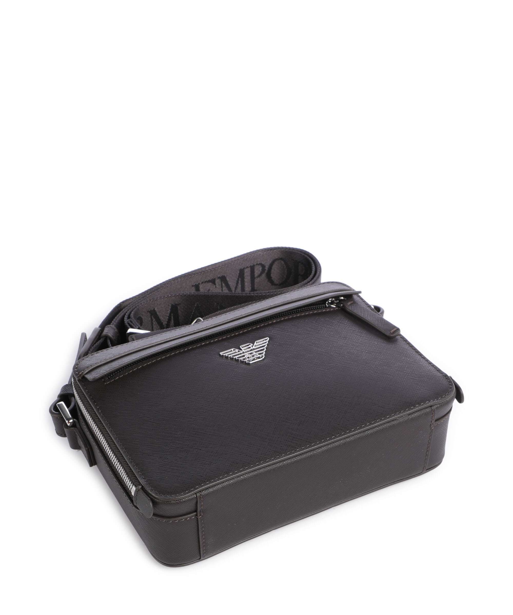 Emporio Armani Business Regenerated Sac bandoulière ebony - Image 6