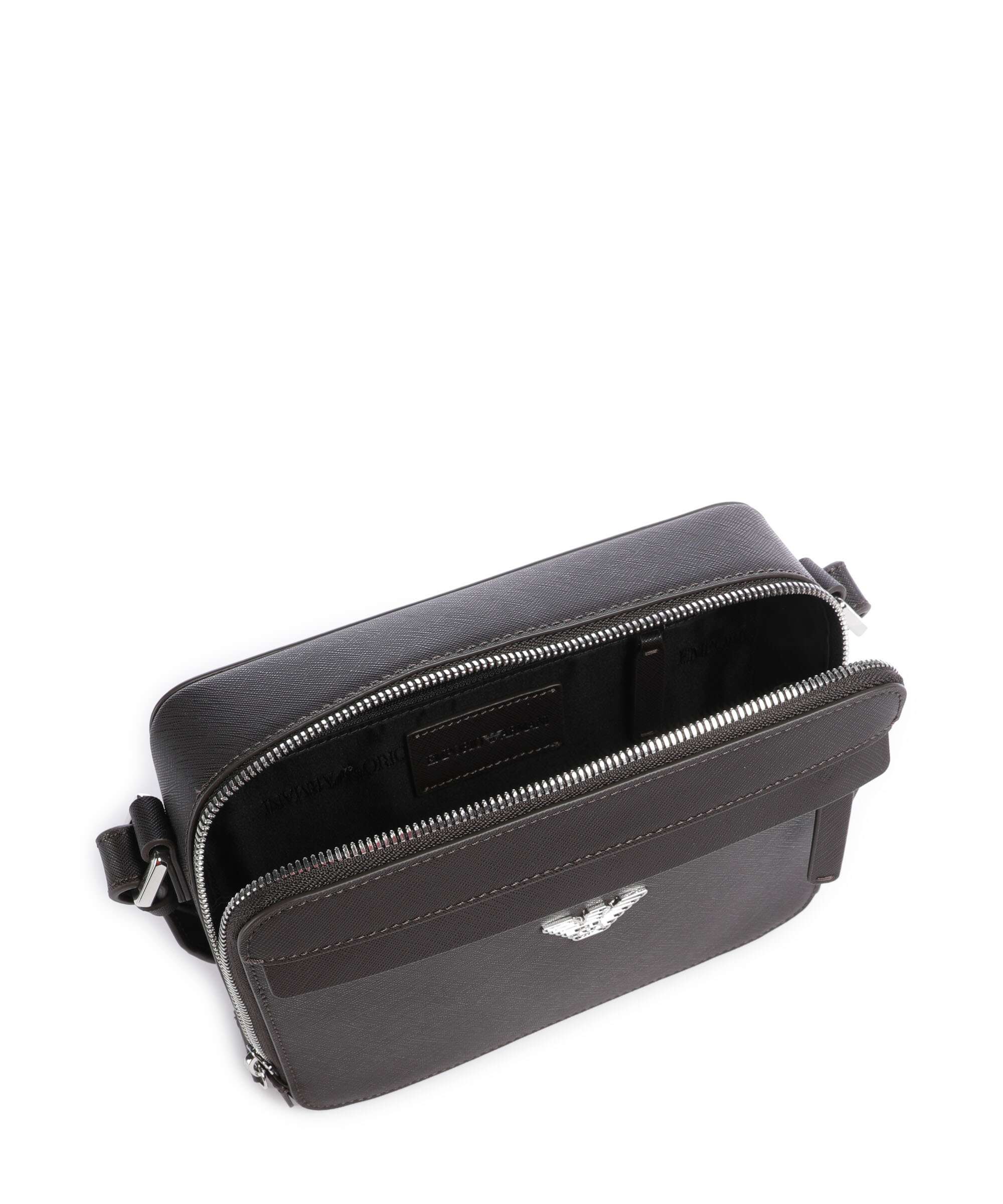 Emporio Armani Business Regenerated Sac bandoulière ebony - Image 7