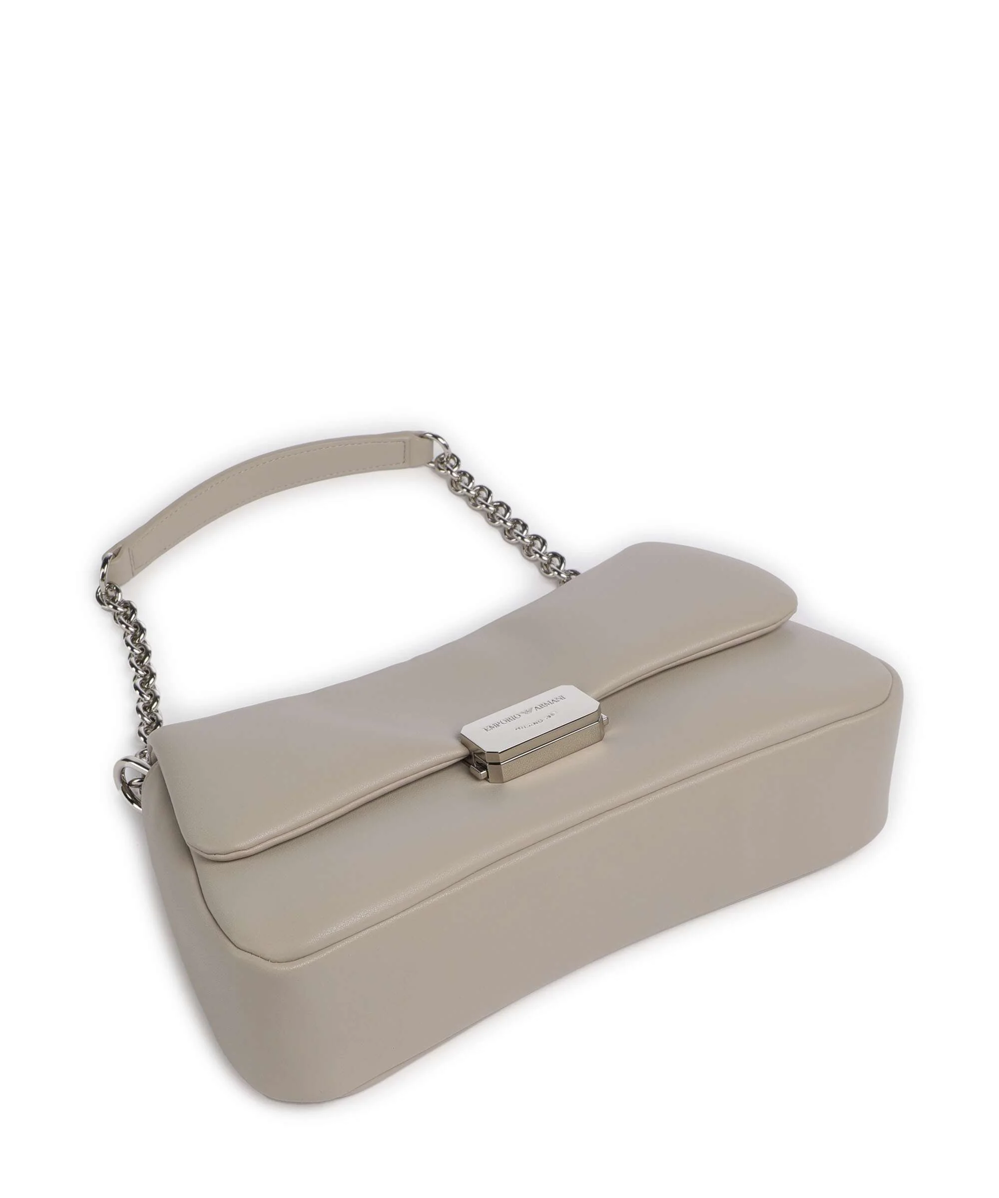 Emporio Armani Cassandra M Sac porté épaule cappuccino - Image 6