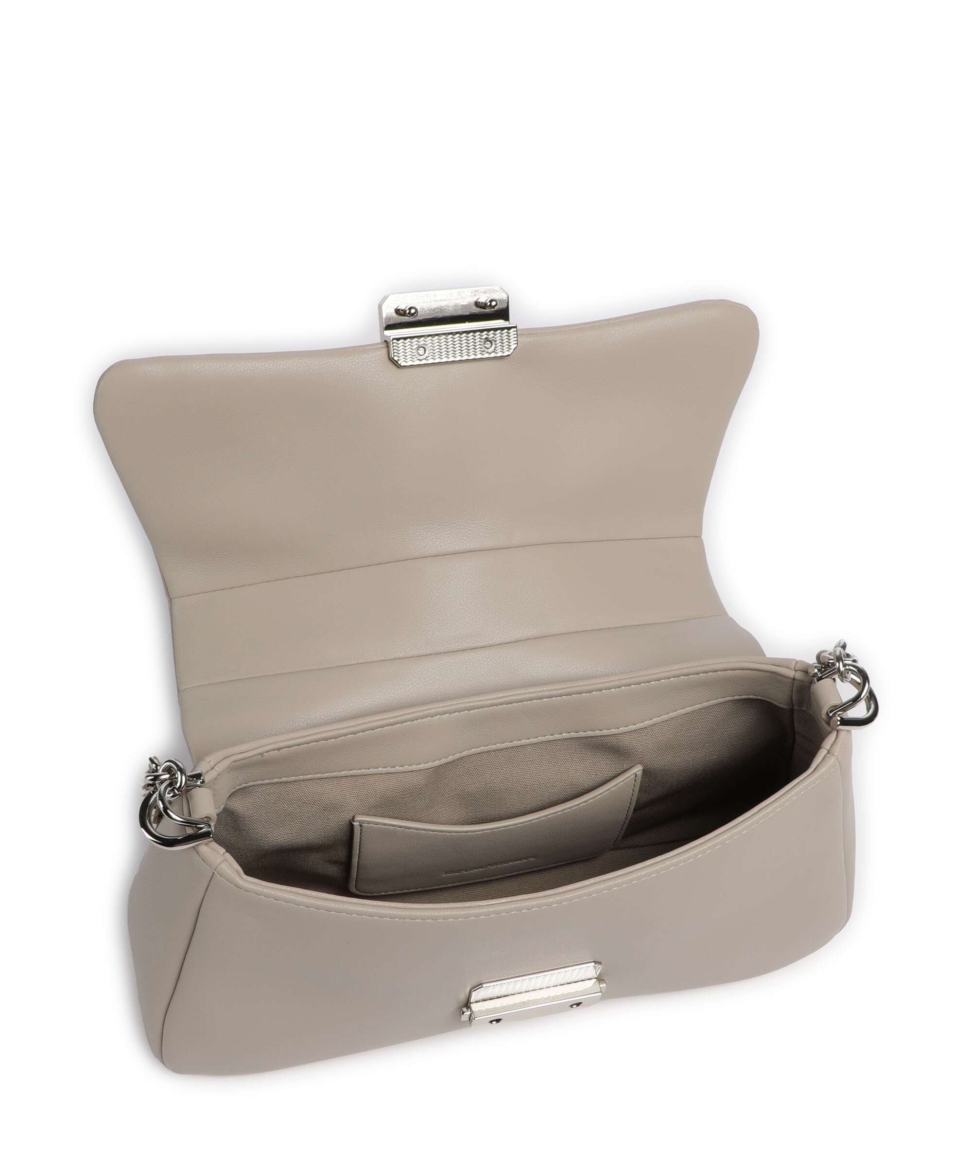 Emporio Armani Cassandra M Sac porté épaule cappuccino - Image 7