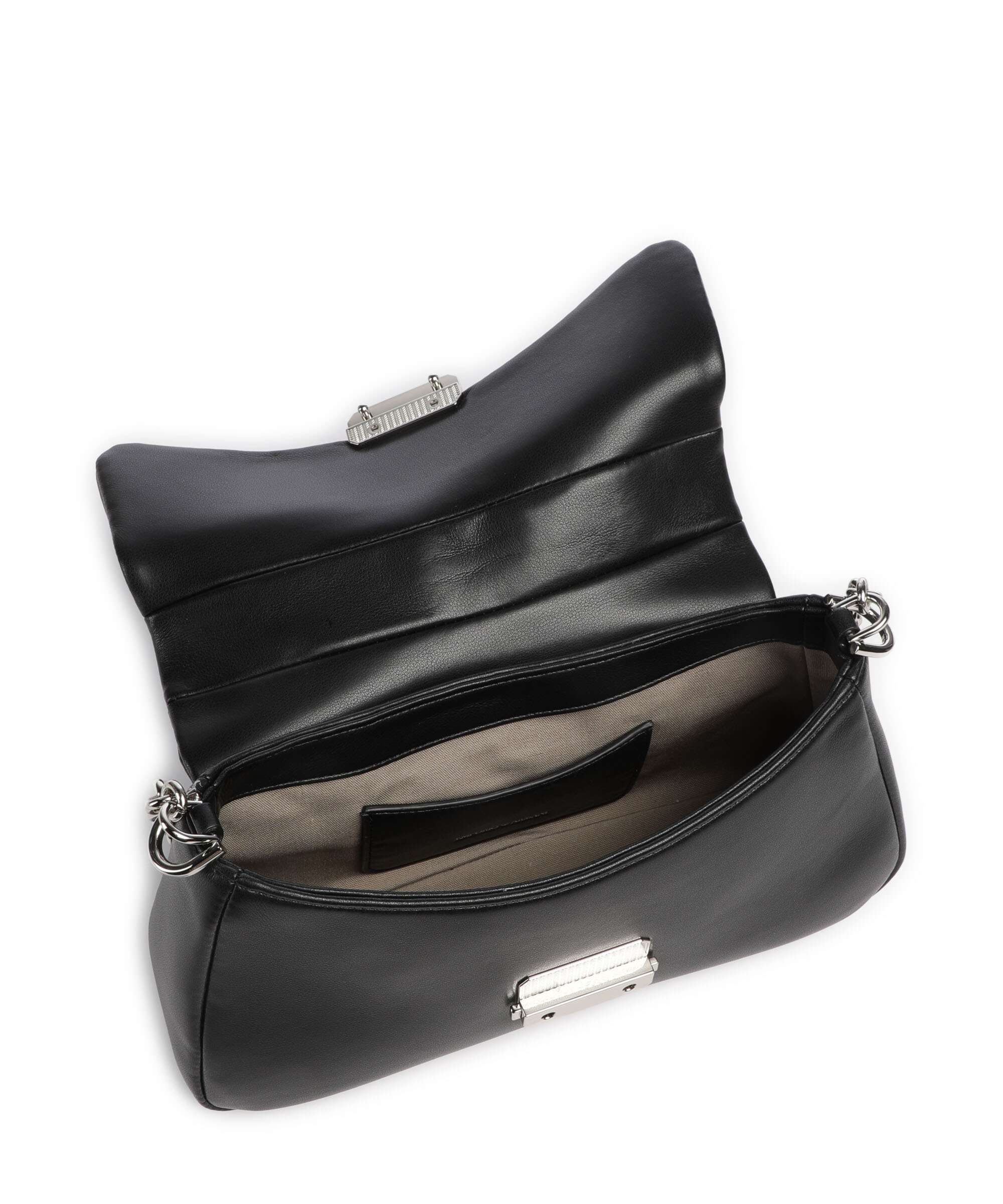 Emporio Armani Cassandra M Sac porté épaule black beauty - Image 7