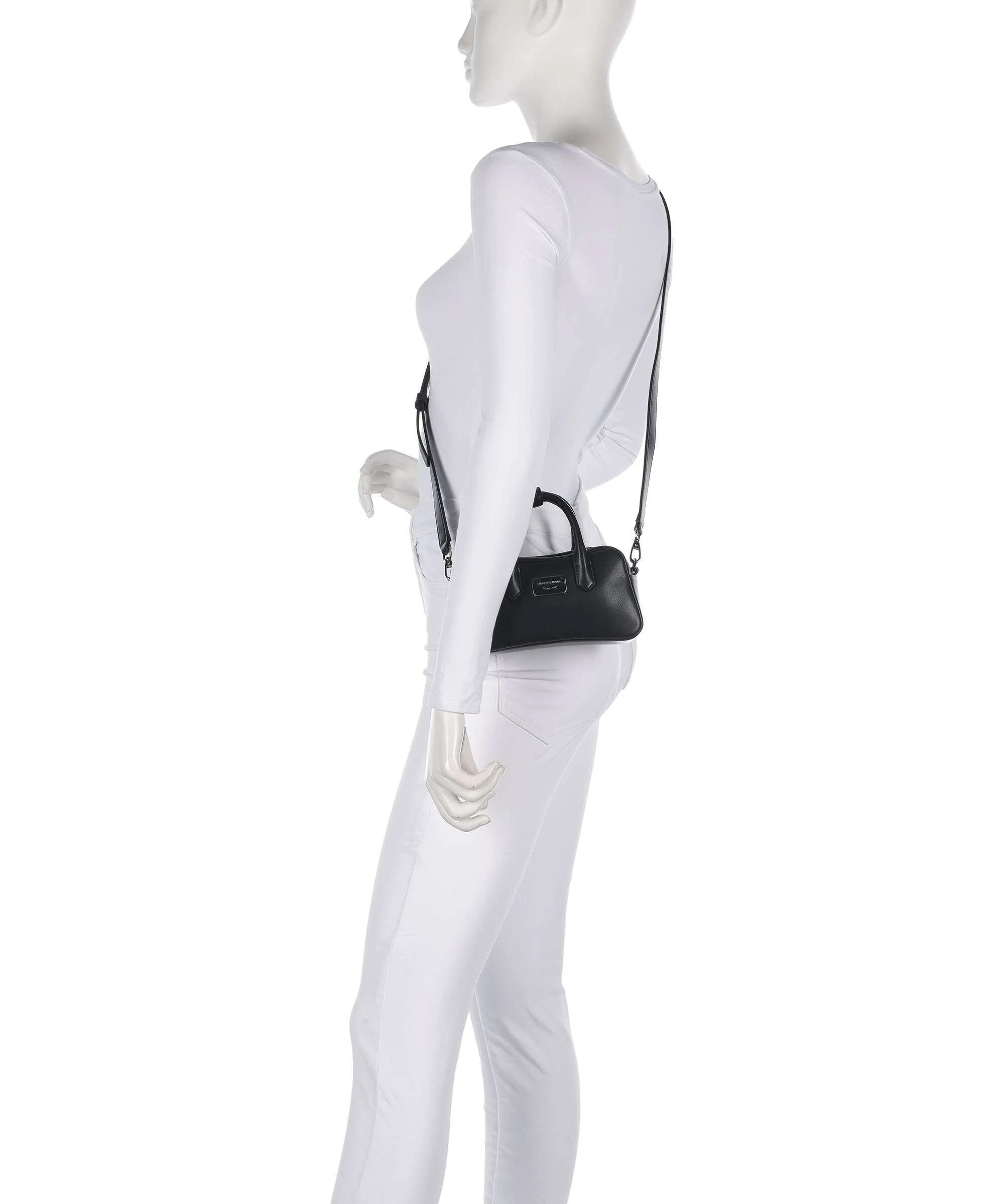 Emporio Armani Cassandra S Sac bandoulière nero - Image 3