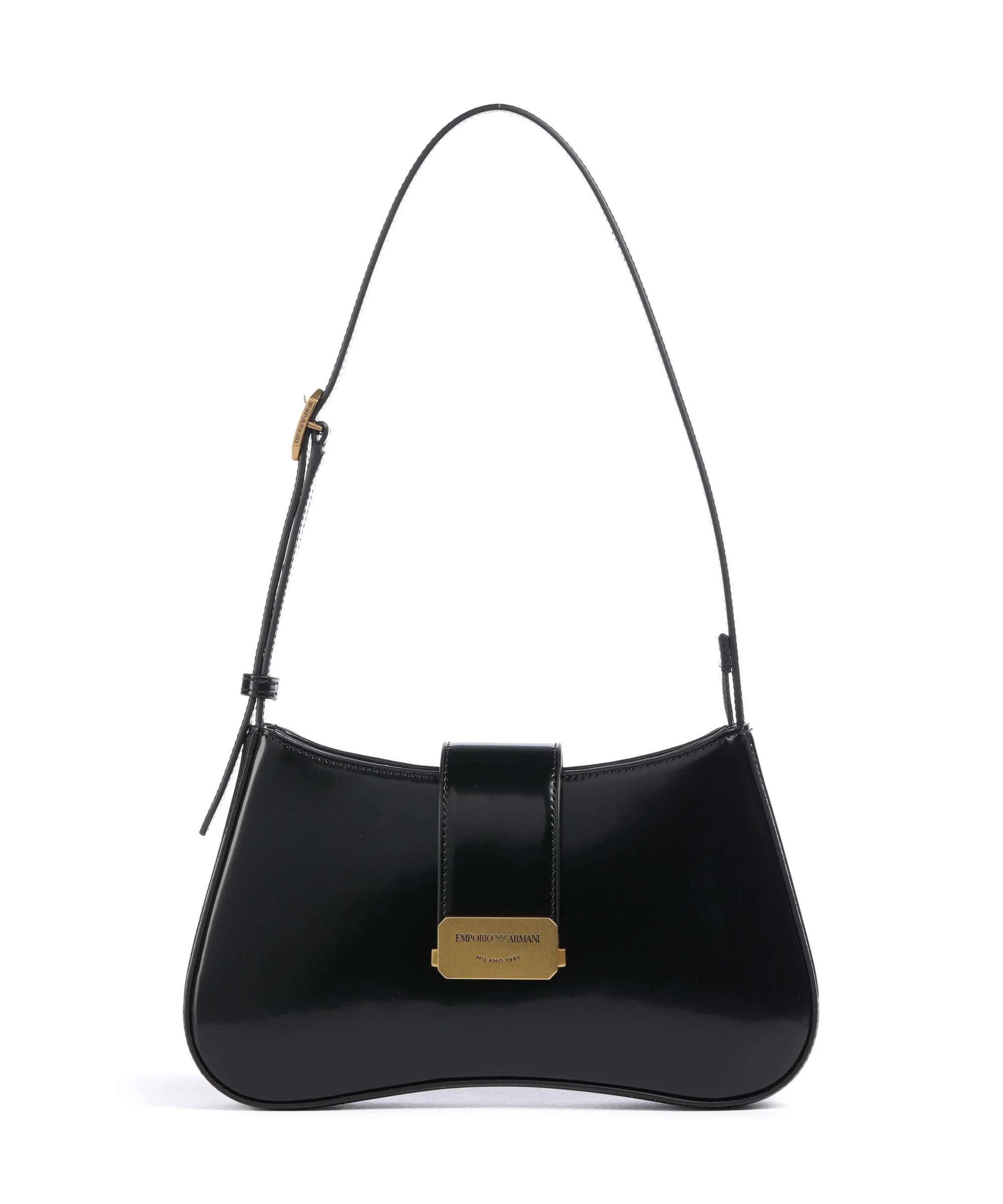 Emporio Armani Cassandra Sac porté épaule nero