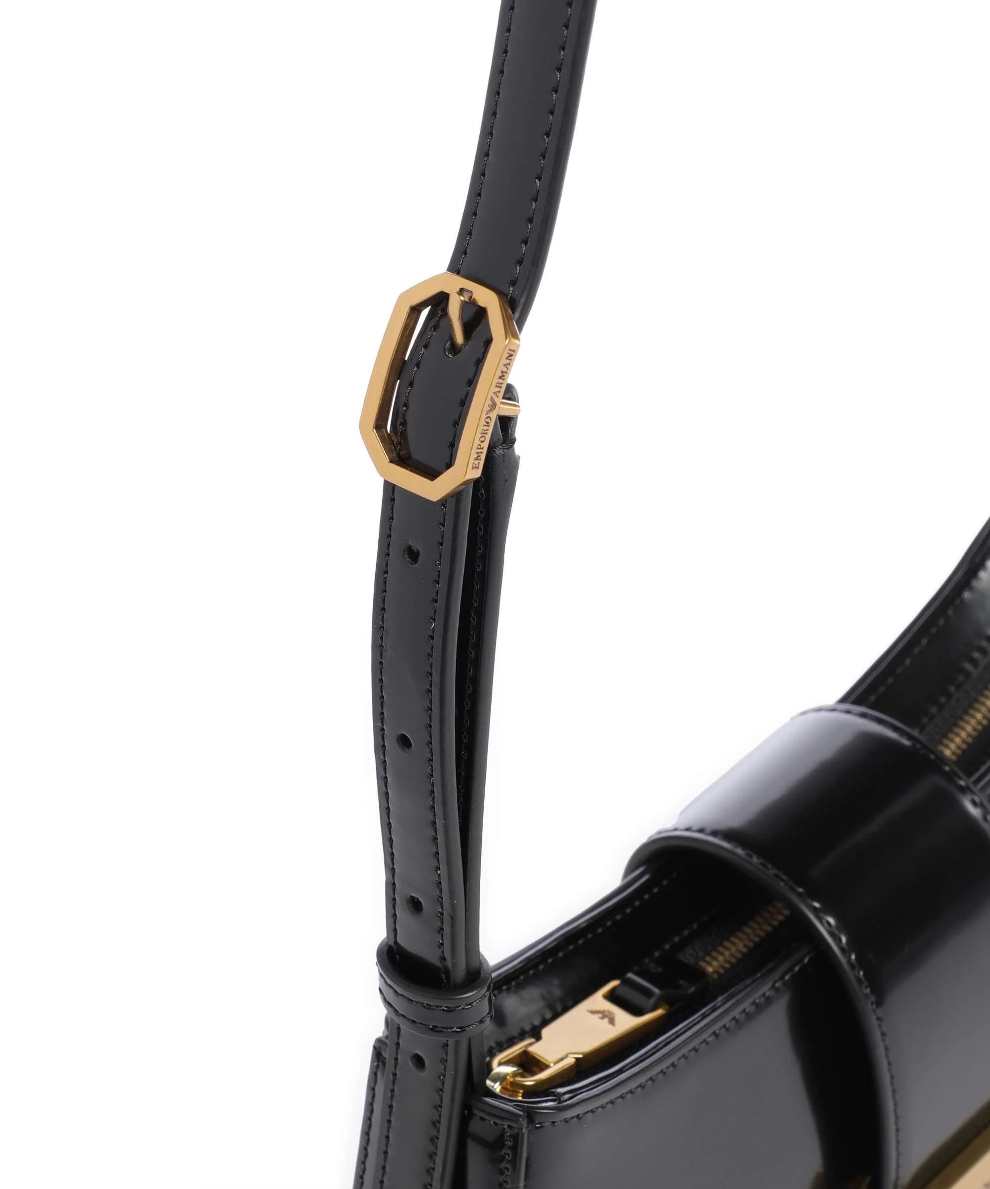 Emporio Armani Cassandra Sac porté épaule nero - Image 4