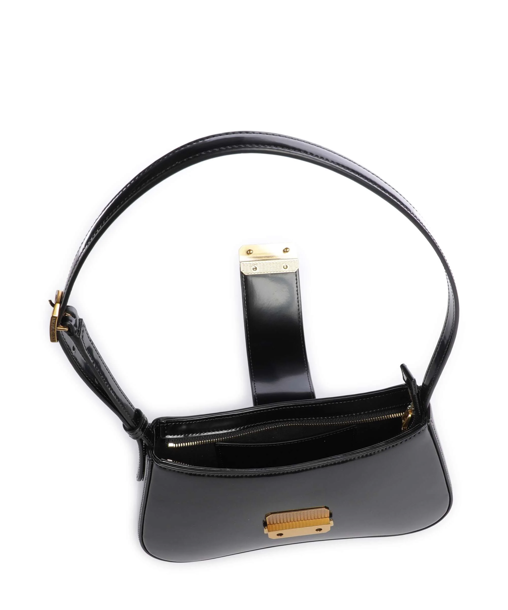 Emporio Armani Cassandra Sac porté épaule nero - Image 6