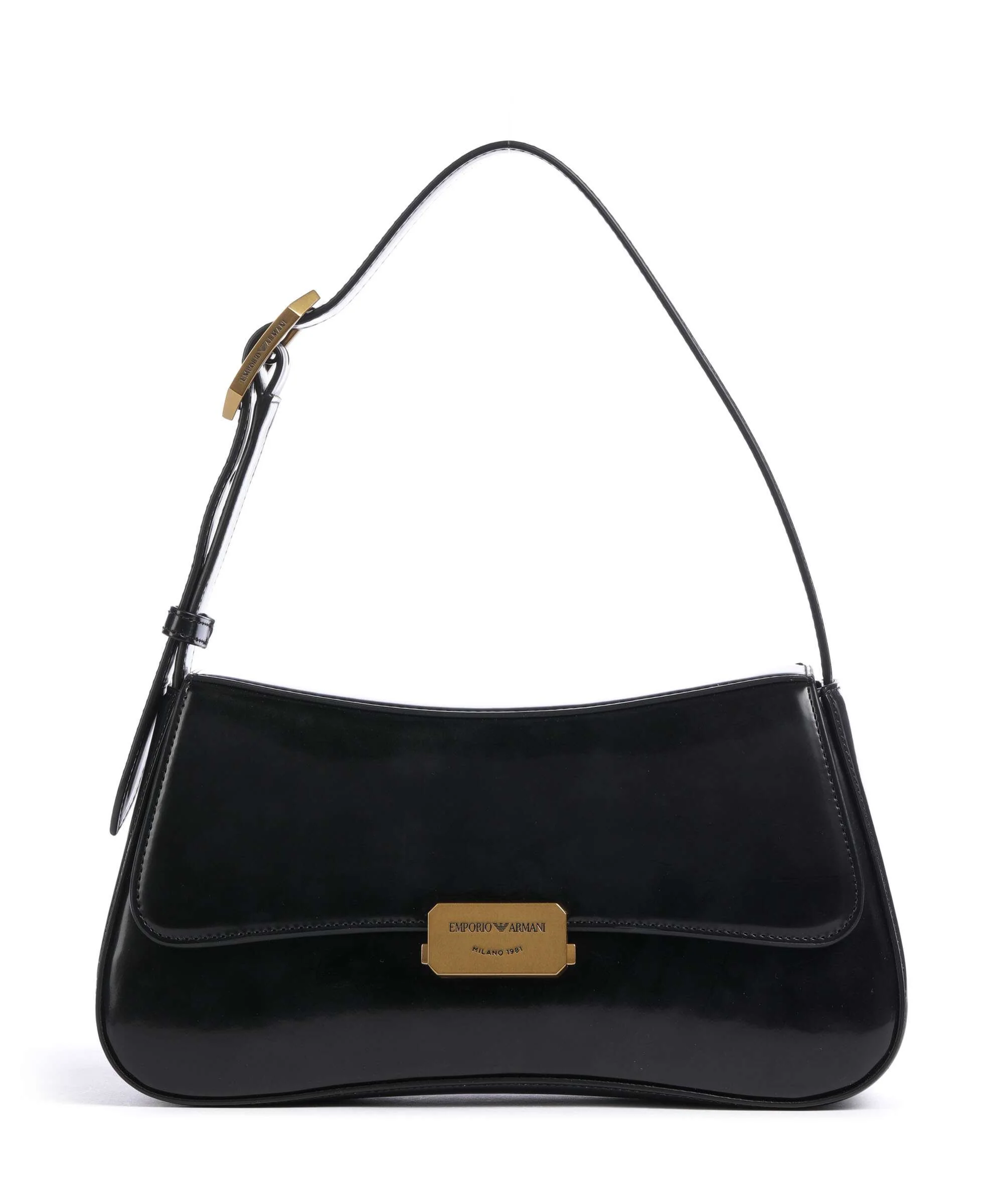 Emporio Armani Cassandra Sac porté épaule nero