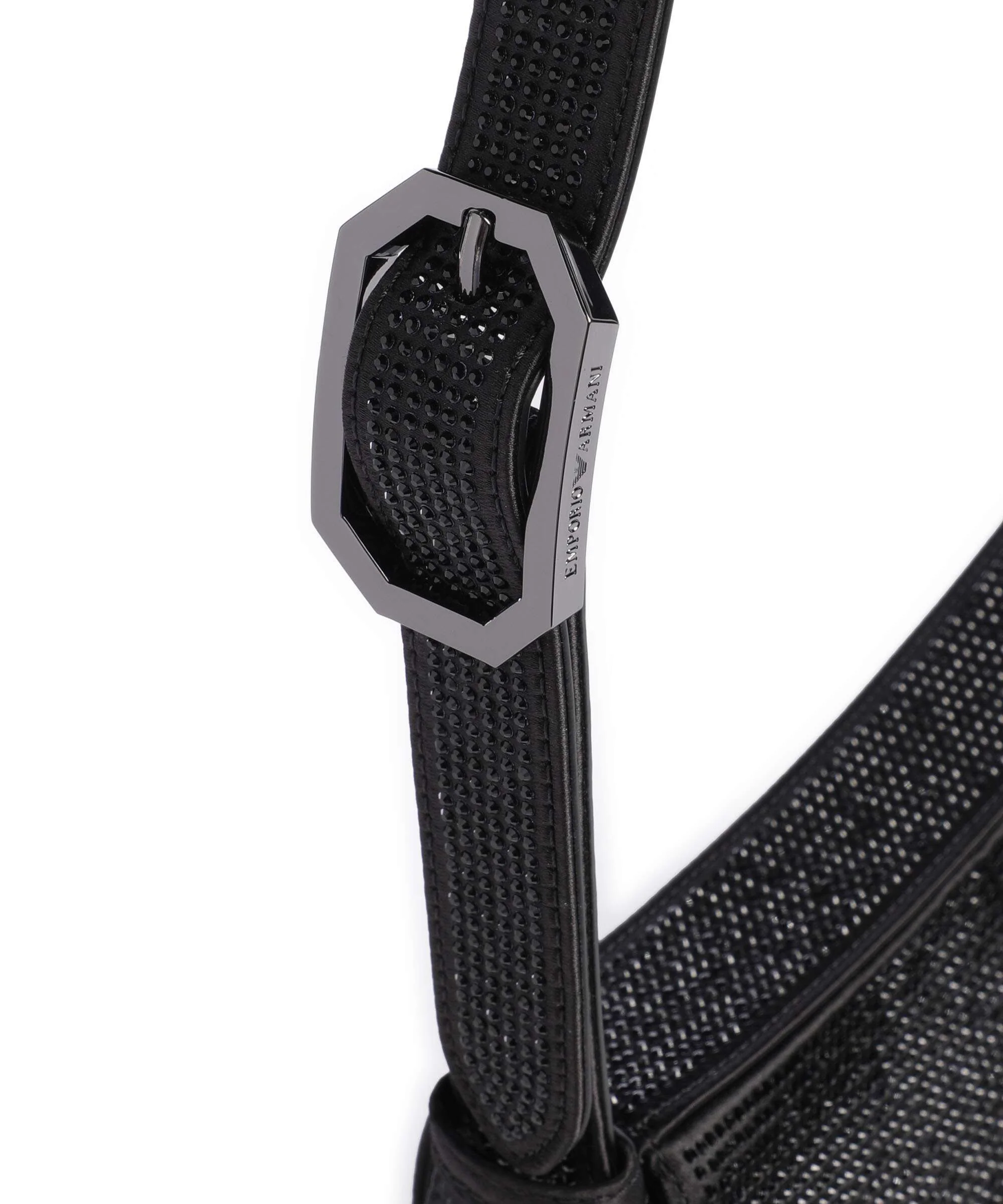Emporio Armani Cassandra Sac porté épaule nero/jet black - Image 4