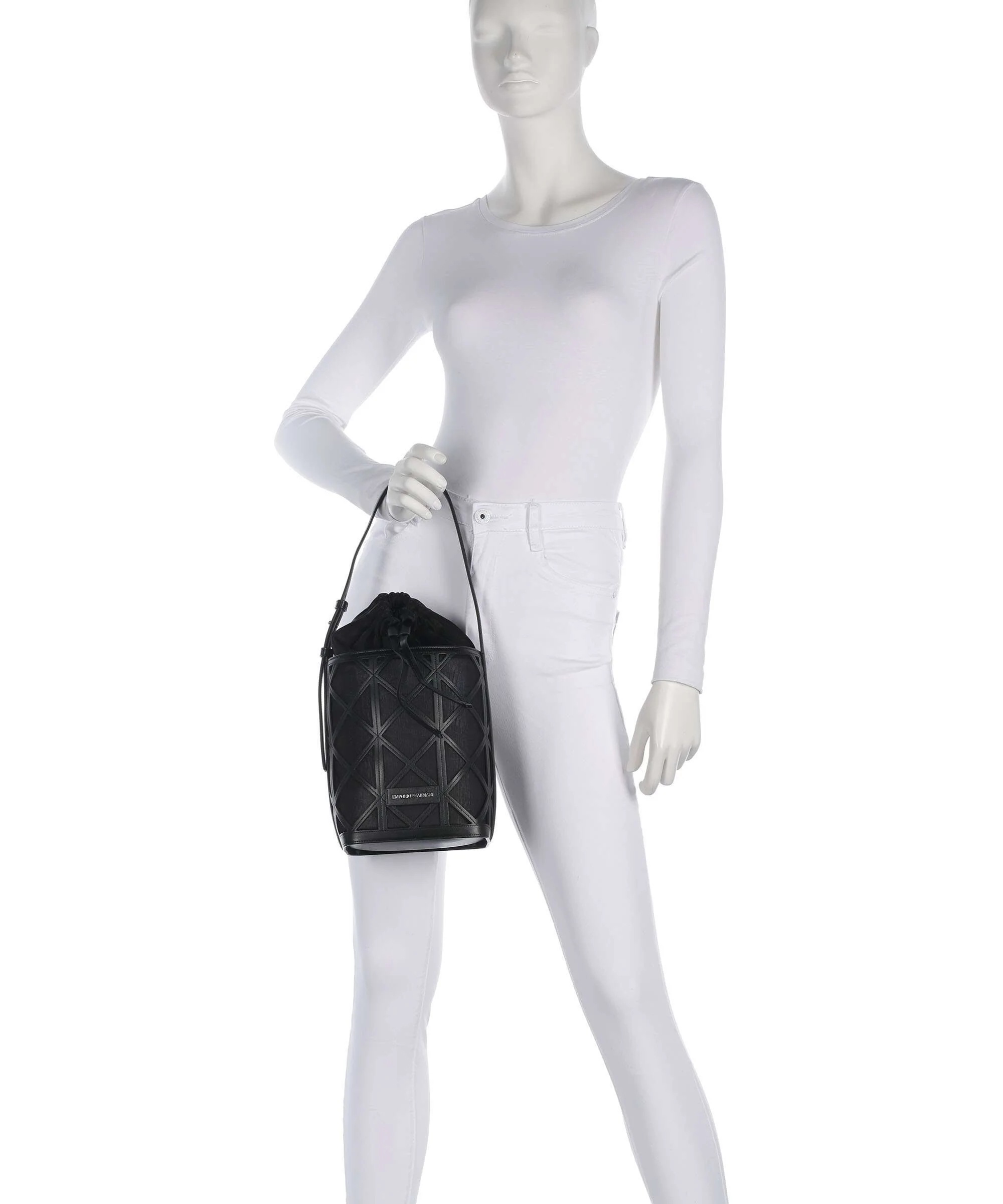 Emporio Armani Deva M Sac seau nero - Image 3