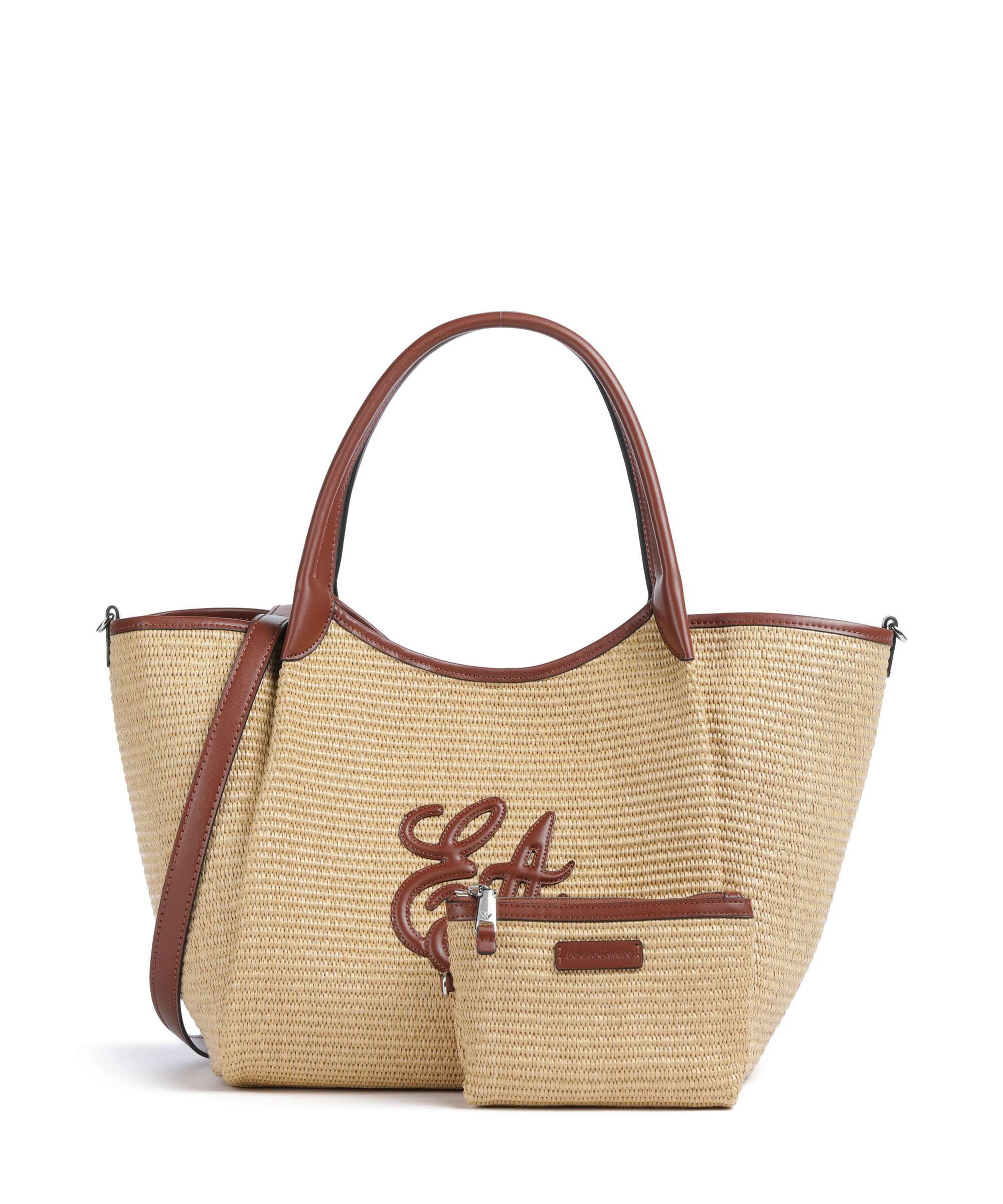 Emporio Armani Durini 24 M-L Cabas naturale/siena - Image 4