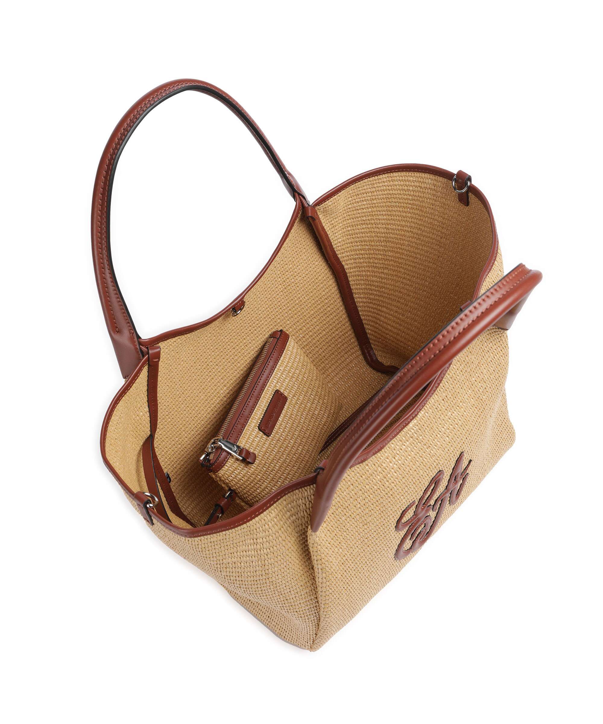 Emporio Armani Durini 24 M-L Cabas naturale/siena - Image 6