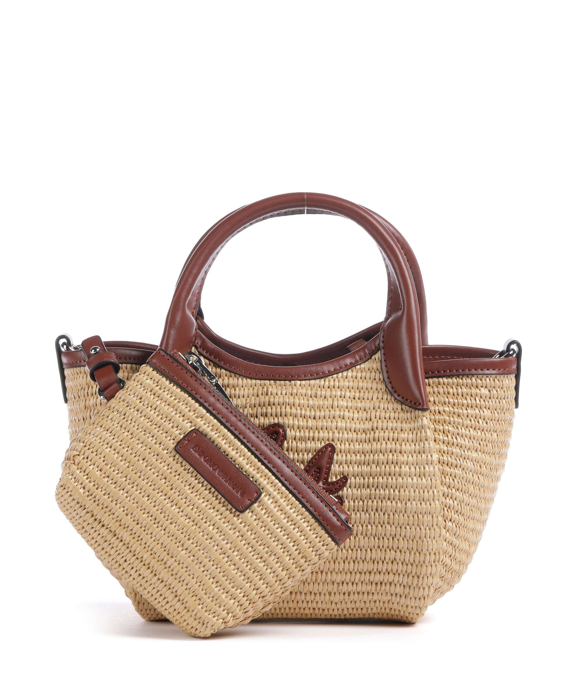 Emporio Armani Durini 24 S Sac bandoulière naturale/siena - Image 4