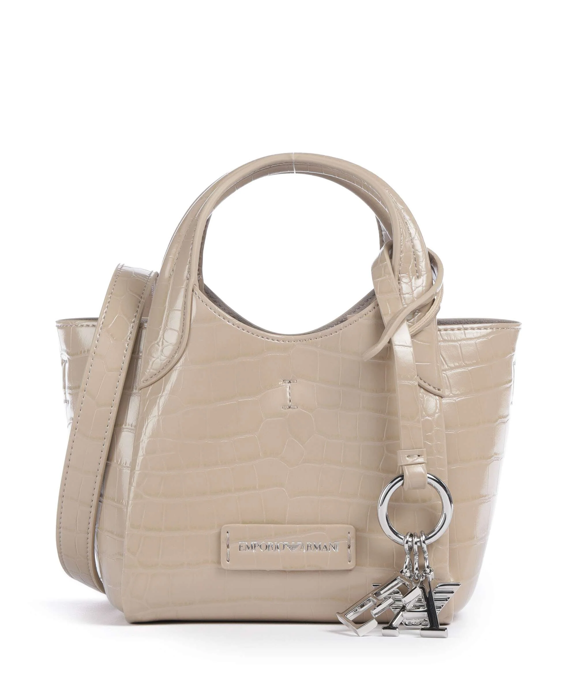 Emporio Armani Durini 24 Sac bandoulière beige