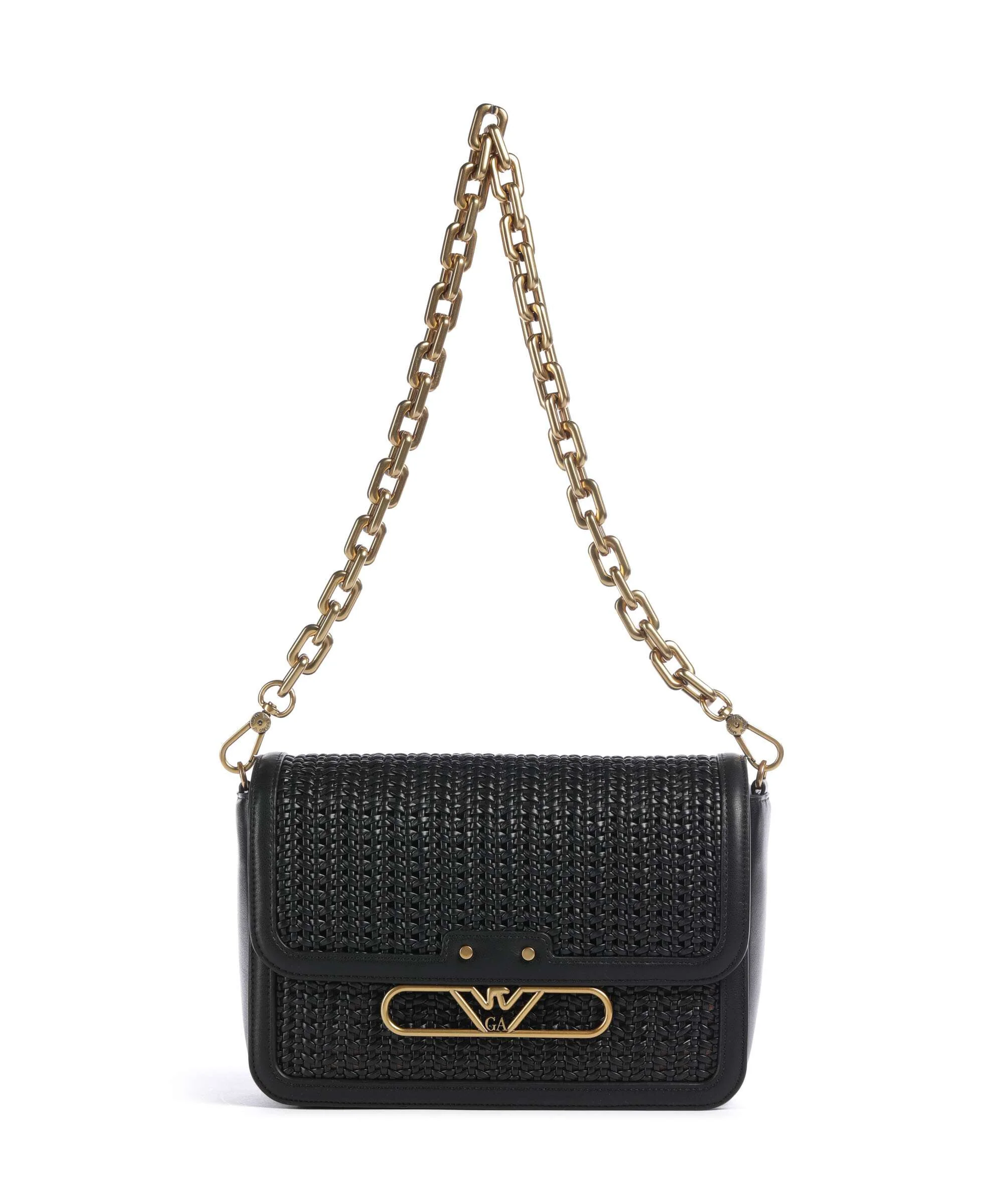 Emporio Armani Hera Sac porté épaule black beauty