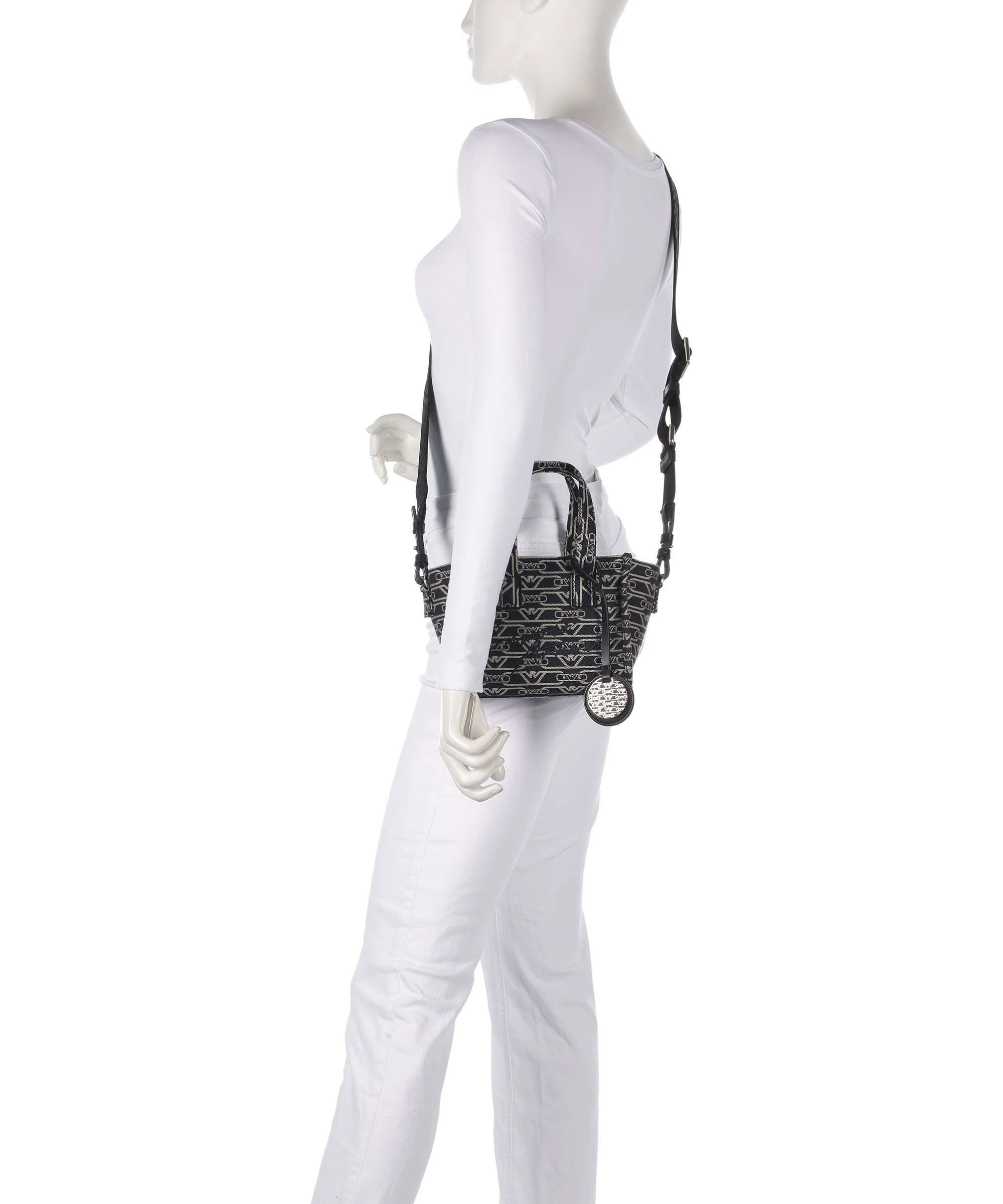 Emporio Armani La Gio Sac bandoulière blu/ecru - Image 3