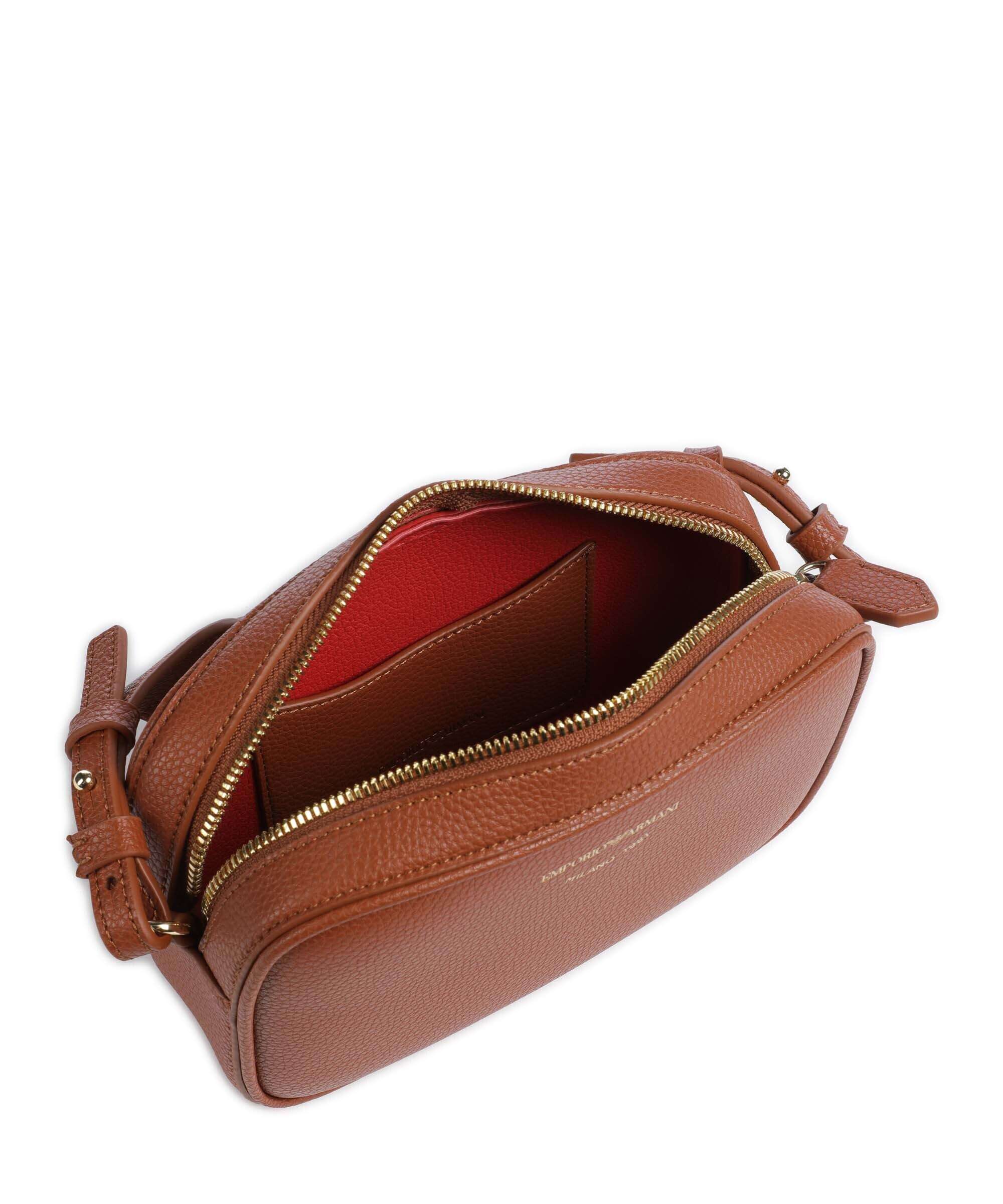 Emporio Armani Lilly Sac bandoulière cuoio/rosso - Image 6