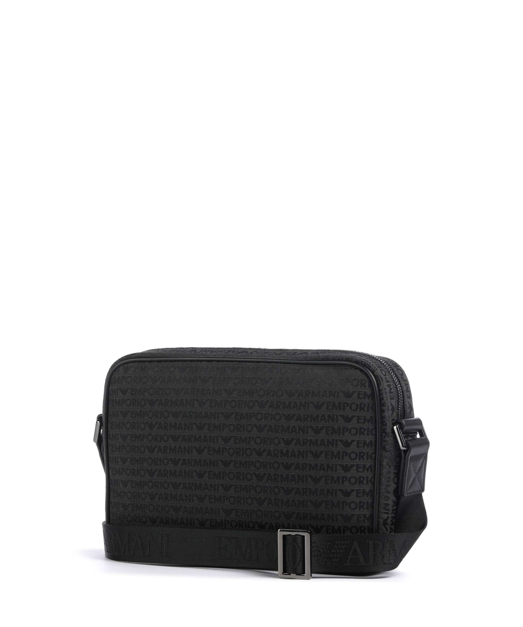 Emporio Armani Logo Jacquard Sac bandoulière bristol black - Image 2