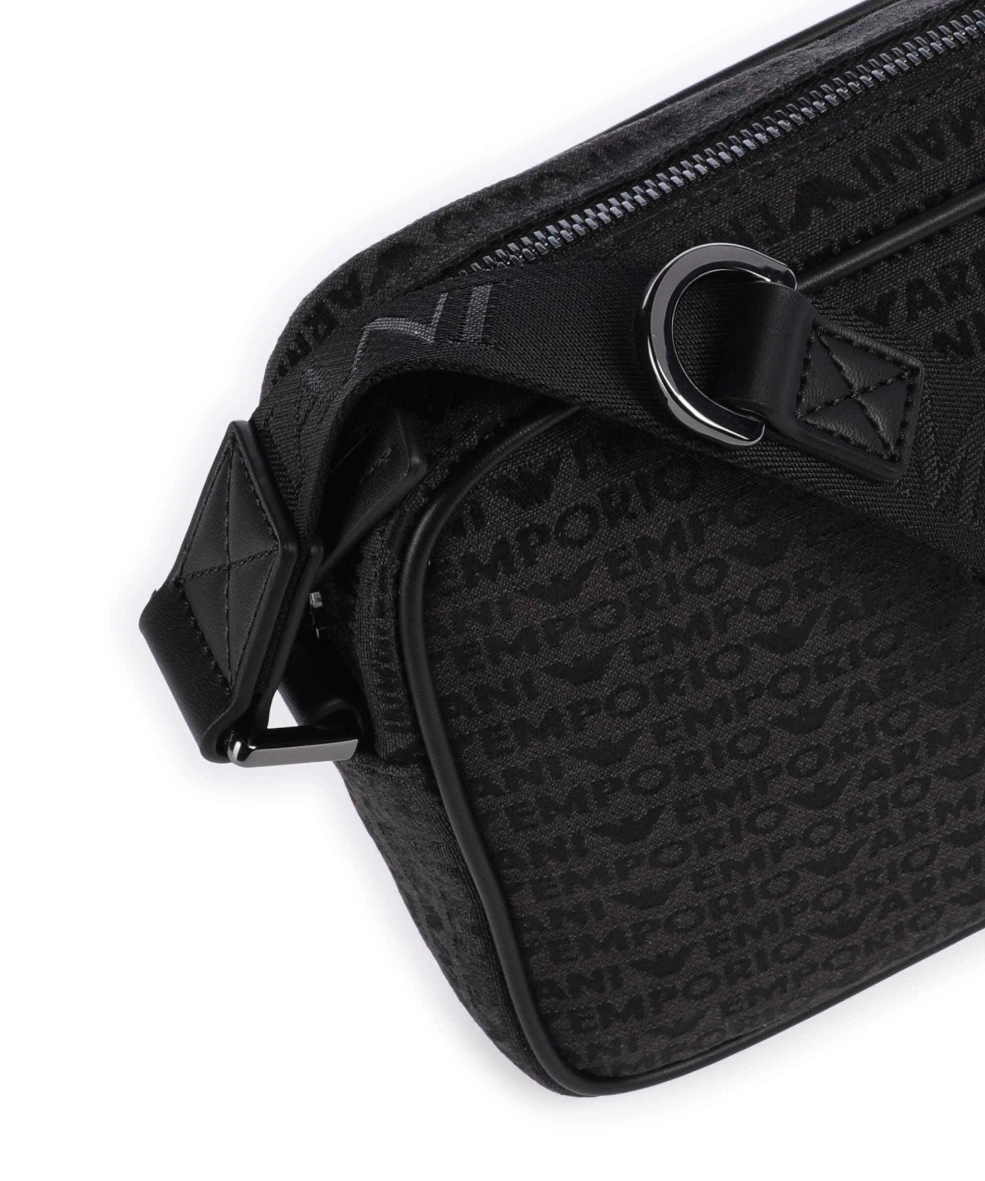 Emporio Armani Logo Jacquard Sac bandoulière bristol black - Image 4