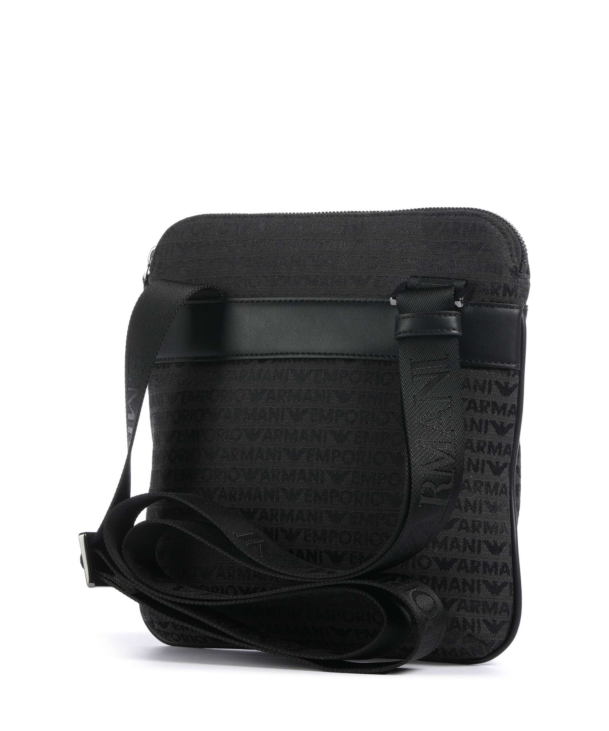 Emporio Armani Logo Jacquard Sac bandoulière bristol black - Image 2