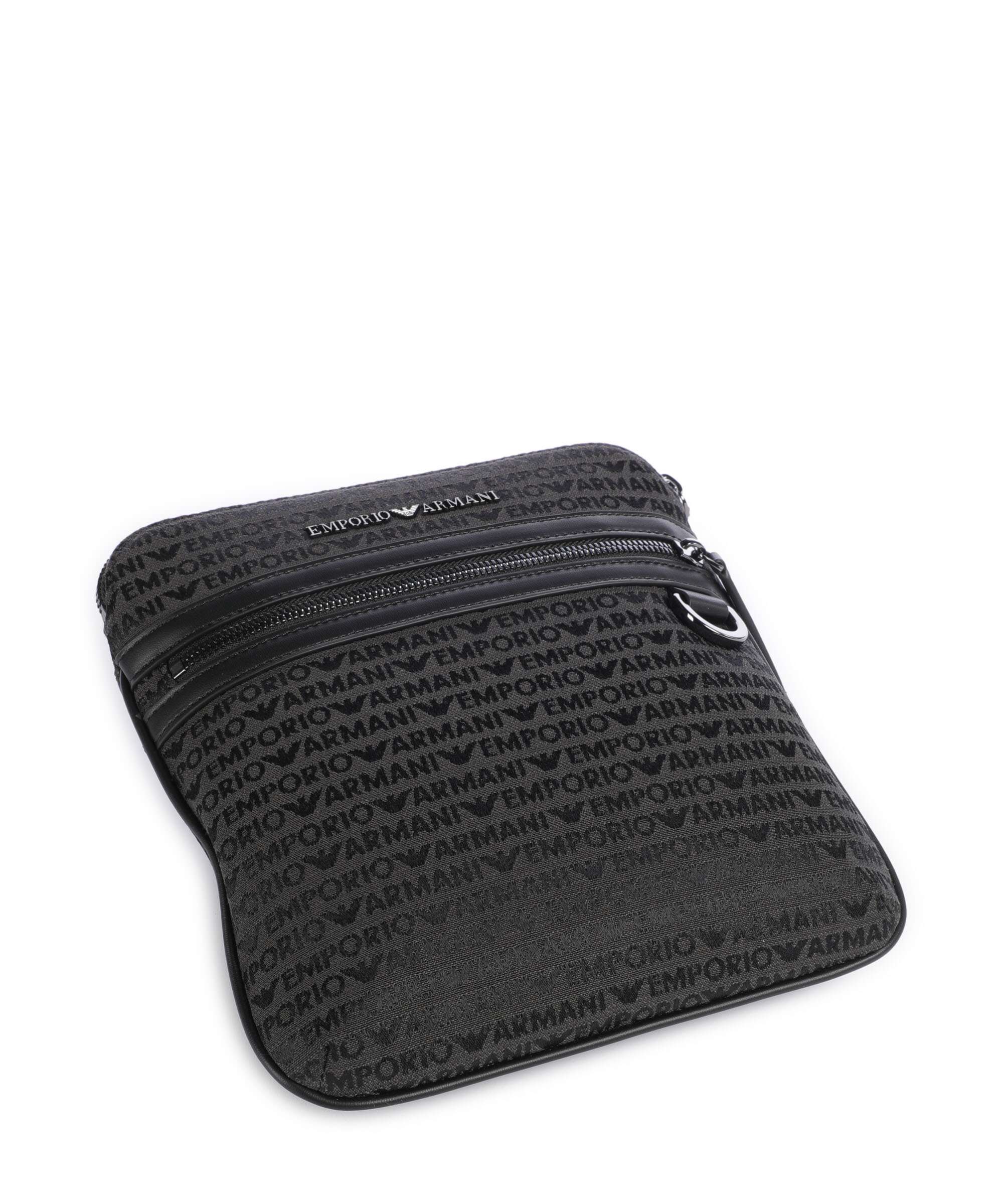 Emporio Armani Logo Jacquard Sac bandoulière bristol black - Image 5