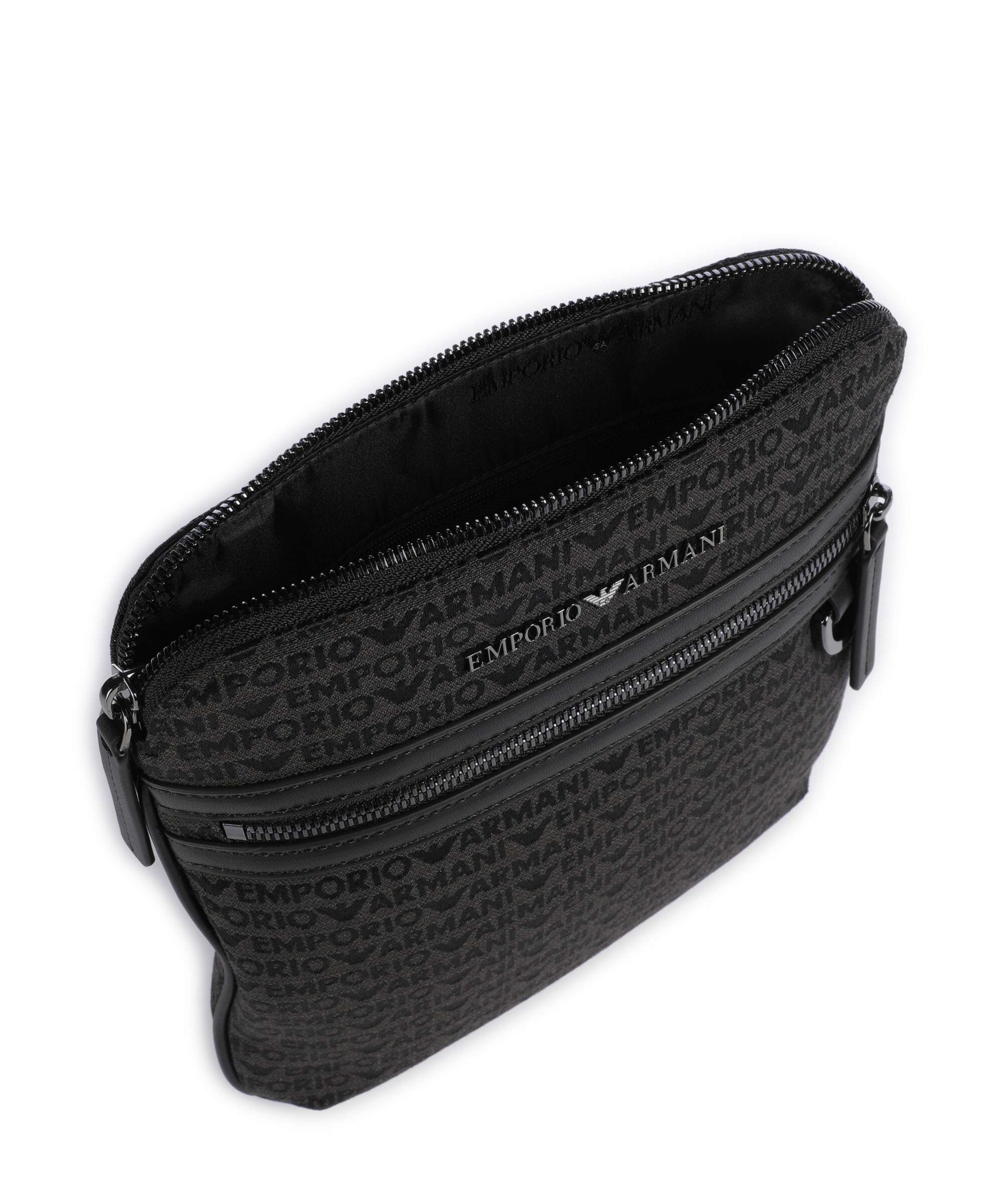 Emporio Armani Logo Jacquard Sac bandoulière bristol black - Image 6