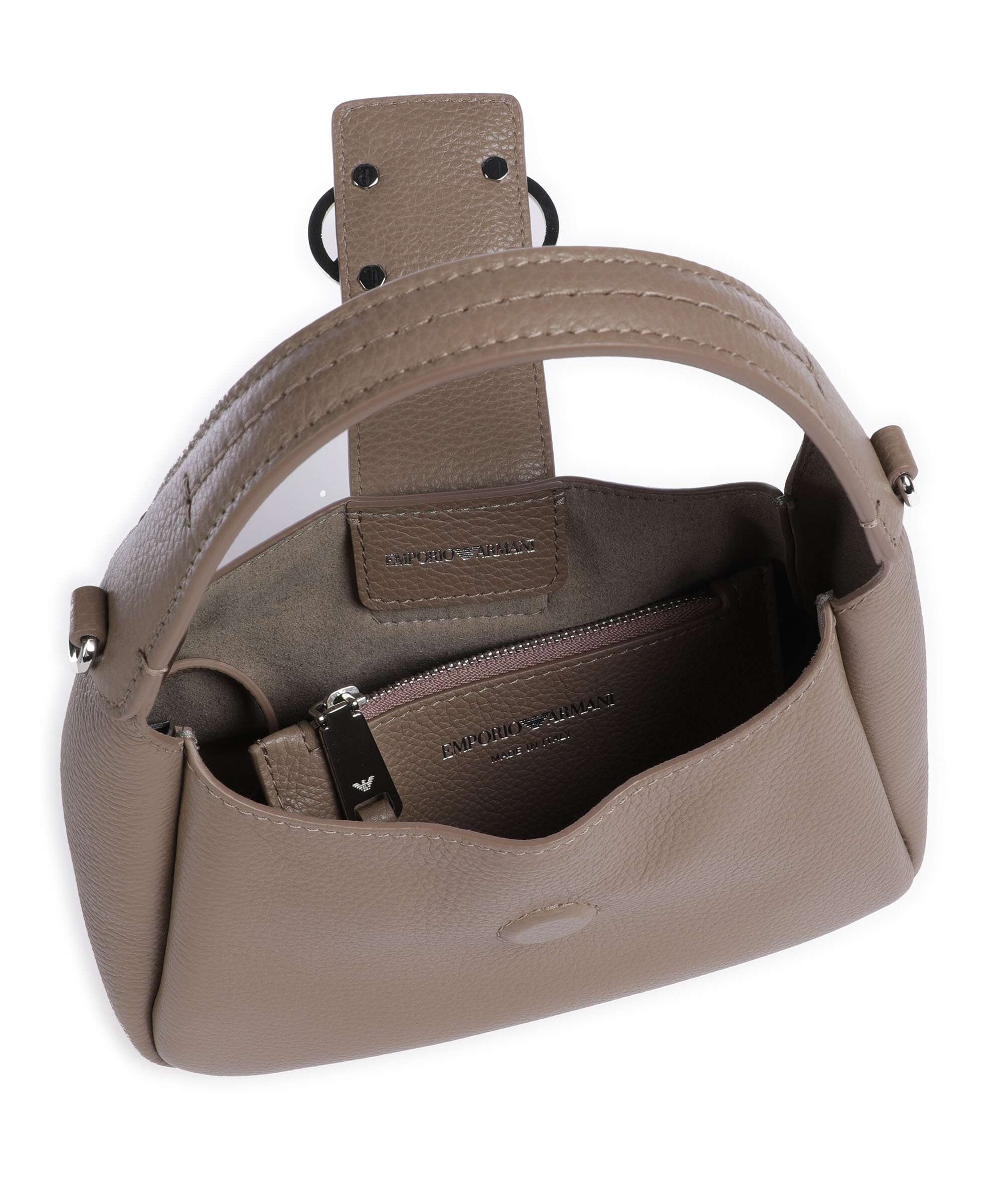 Emporio Armani Mary-O Sac porté épaule taupe - Image 7