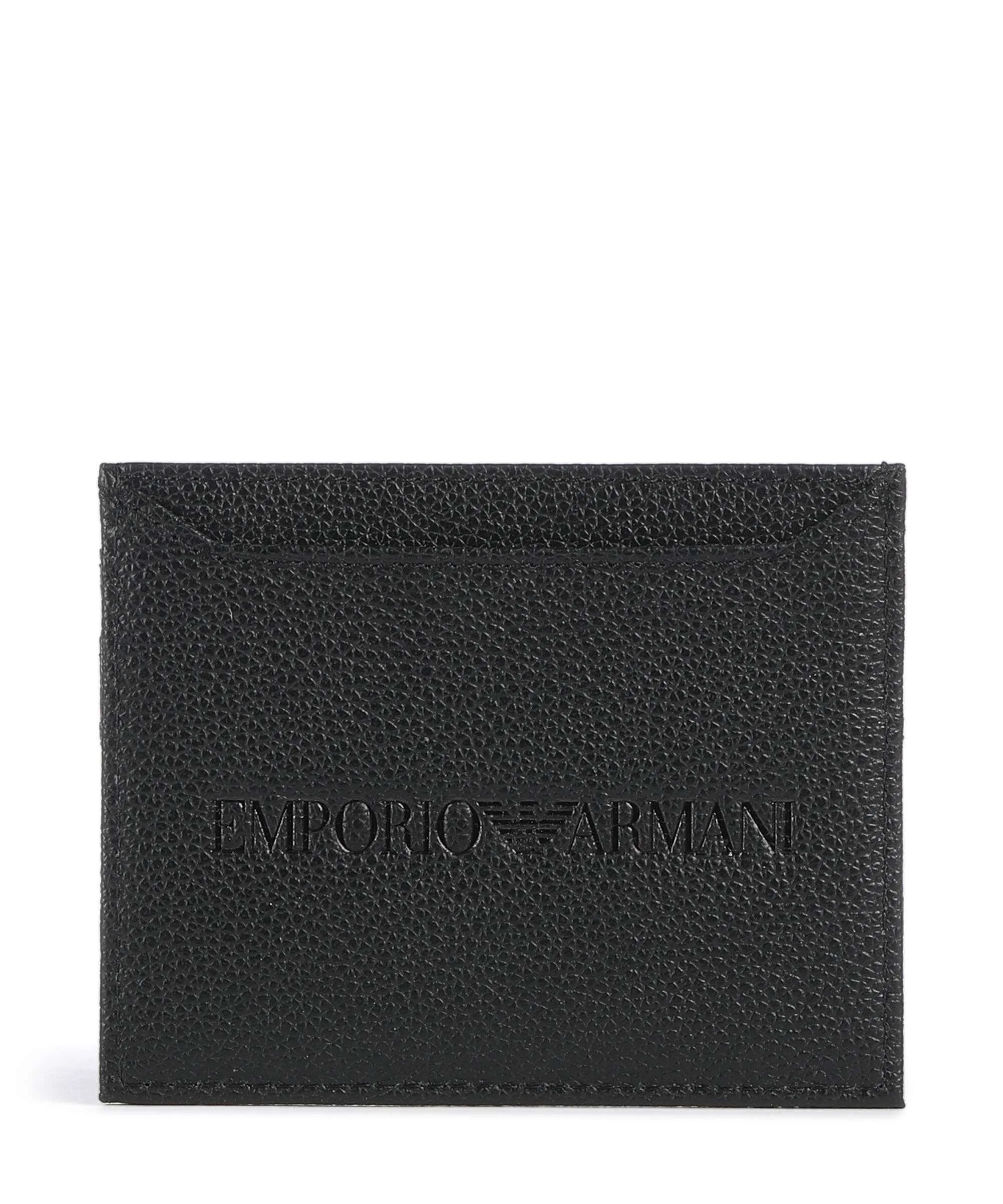 Emporio Armani Milano Étui à cartes crédit black beauty