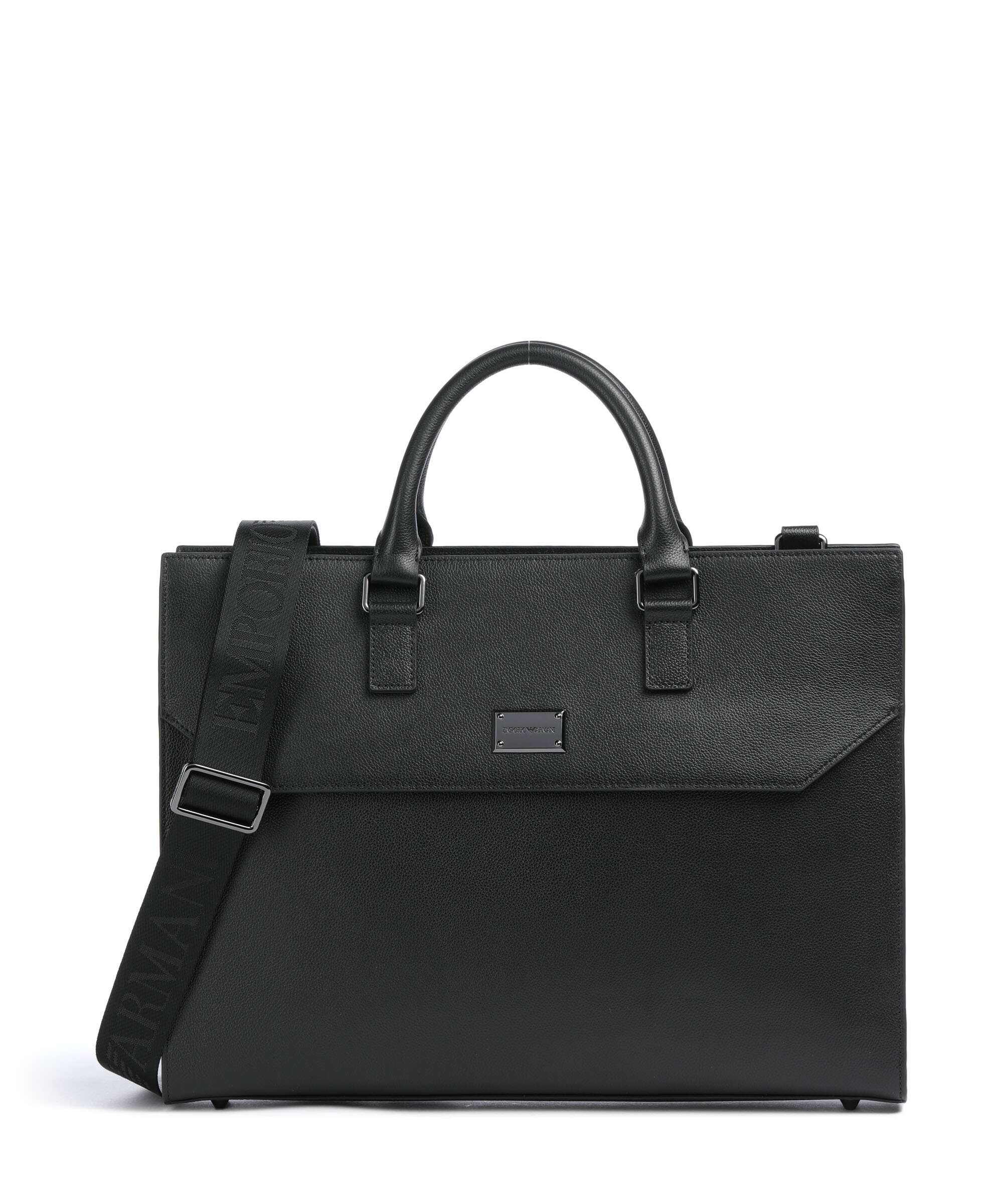 Emporio Armani Milano Porte-document black beauty