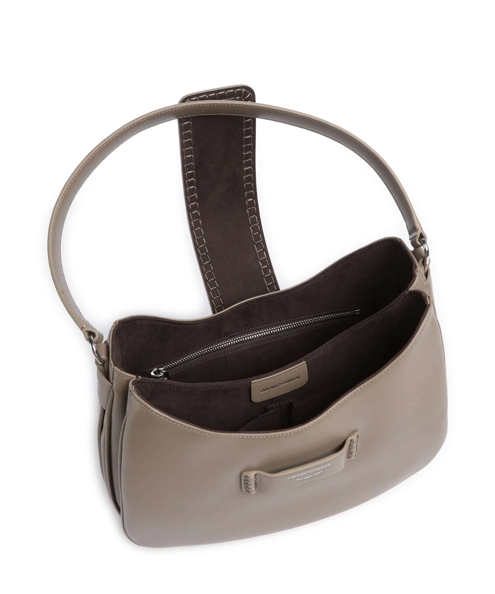 Emporio Armani Mina Sac porté épaule taupe - Image 7