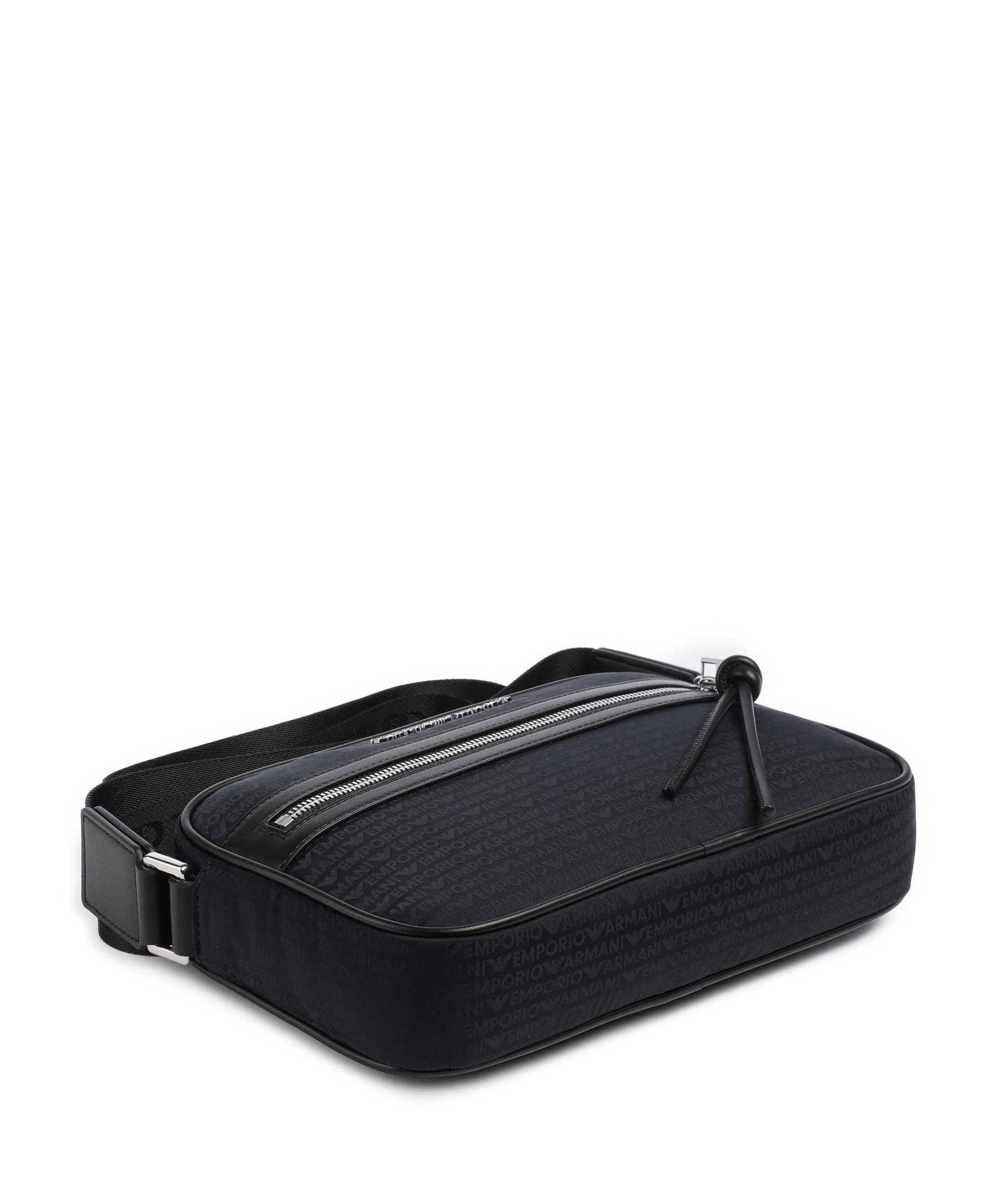 Emporio Armani Monogram Sac bandoulière iconico blu navy - Image 5