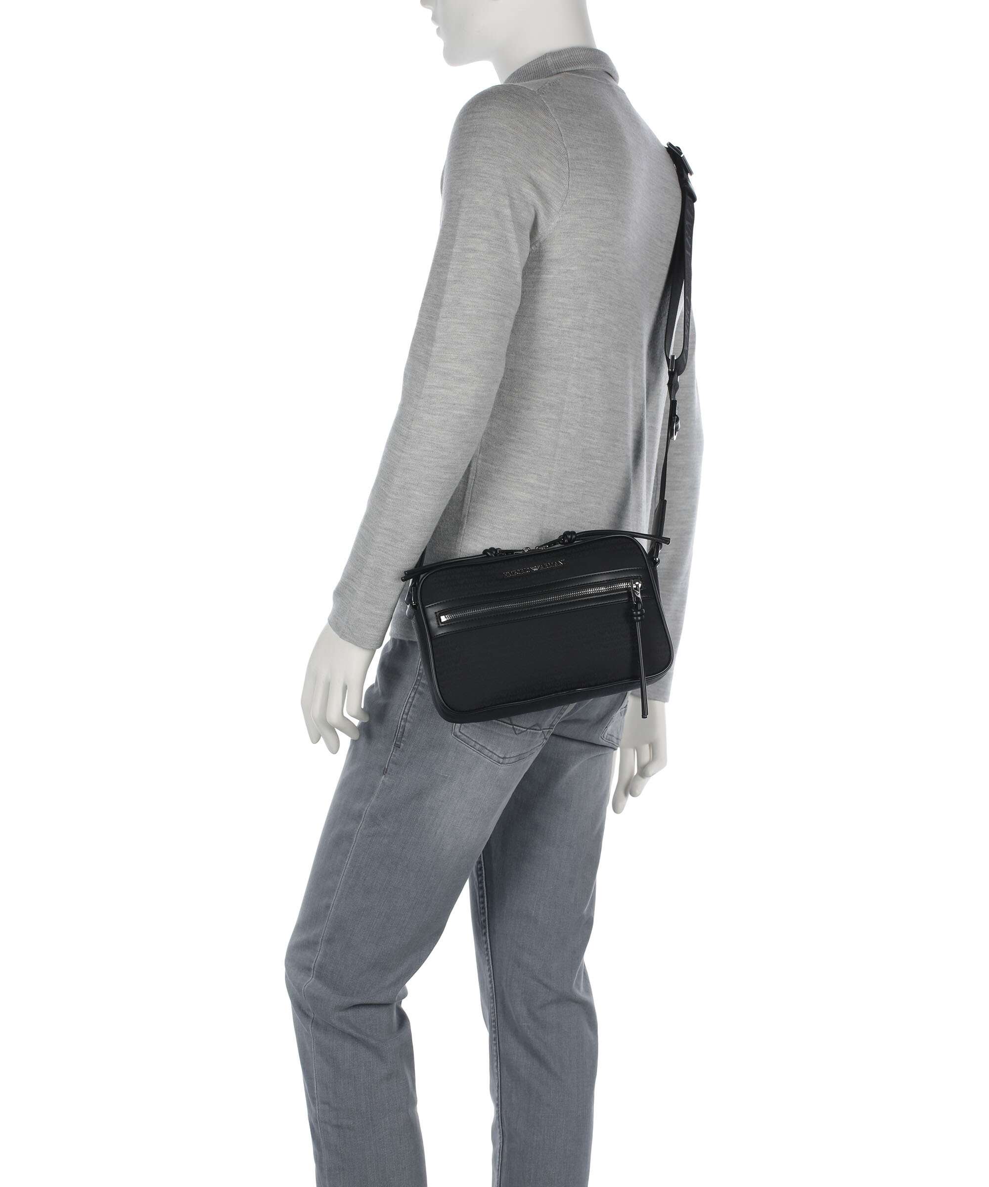 Emporio Armani Monogram Sac bandoulière black beauty - Image 3