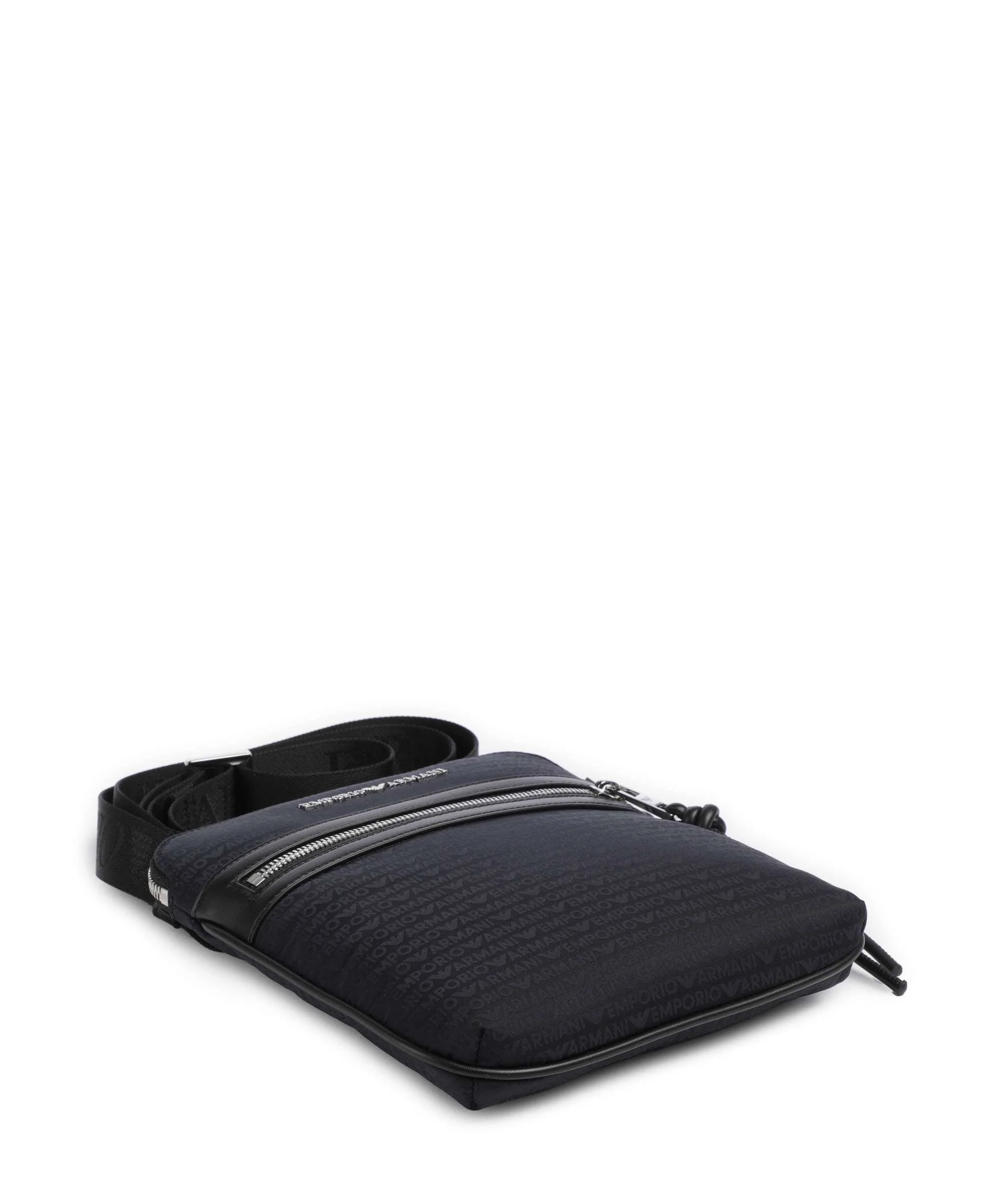 Emporio Armani Monogram Sac bandoulière iconico blu navy - Image 4