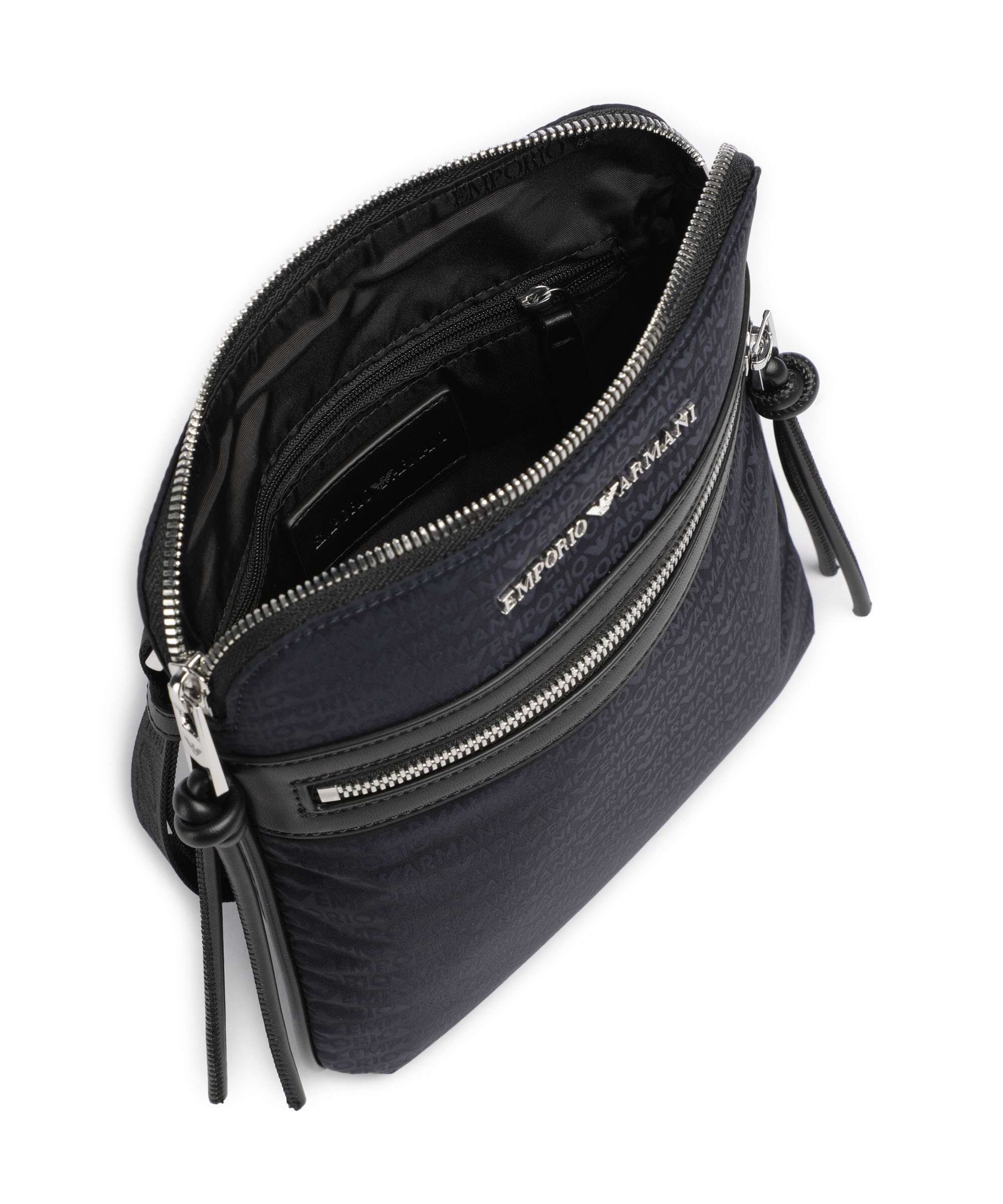 Emporio Armani Monogram Sac bandoulière iconico blu navy - Image 5