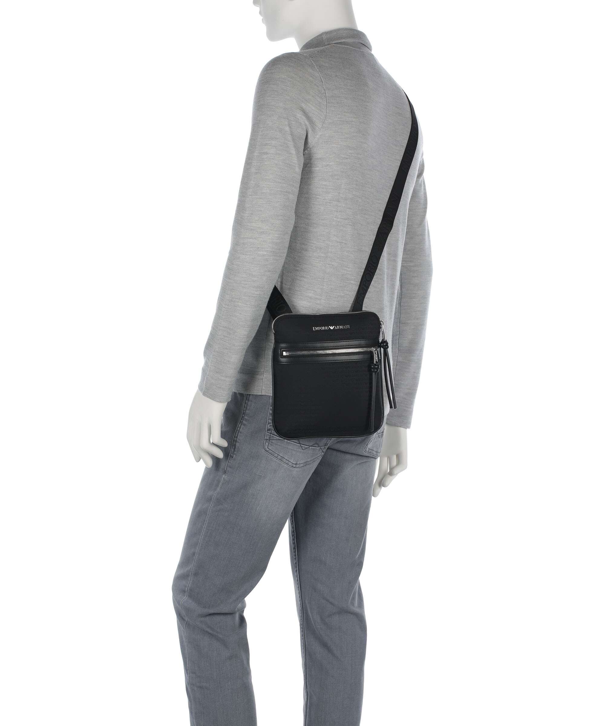 Emporio Armani Monogram Sac bandoulière black beauty - Image 3