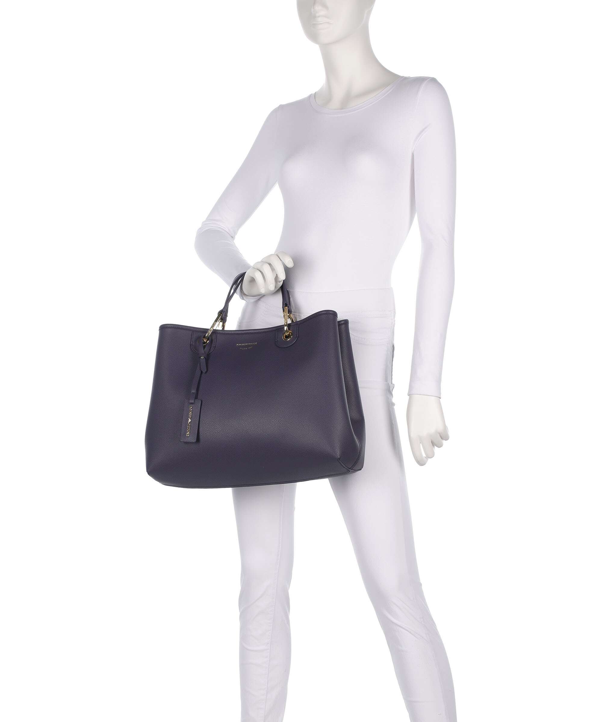 Emporio Armani My EA M Sac à main mirtillo/taupe - Image 3