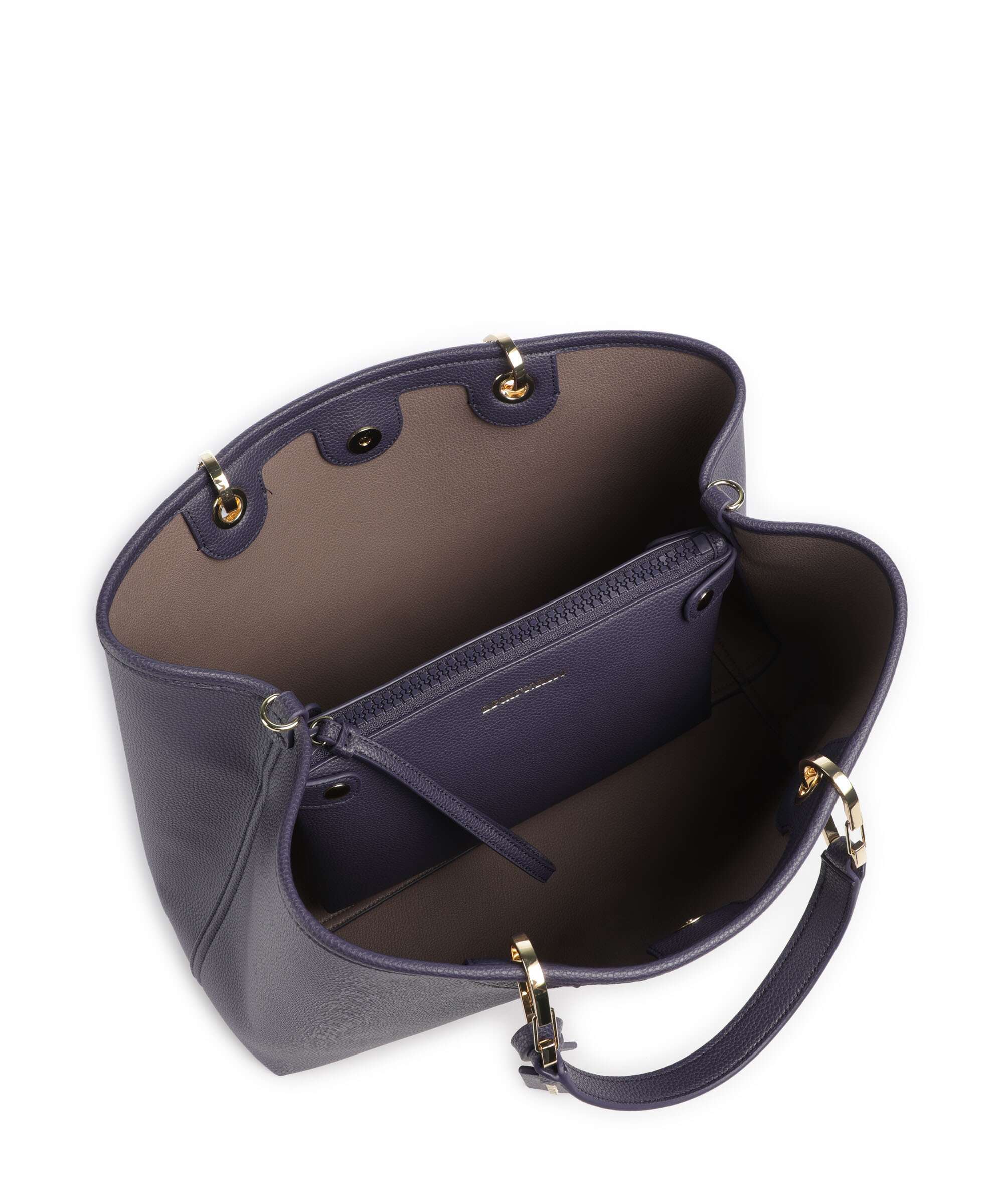 Emporio Armani My EA M Sac à main mirtillo/taupe - Image 7
