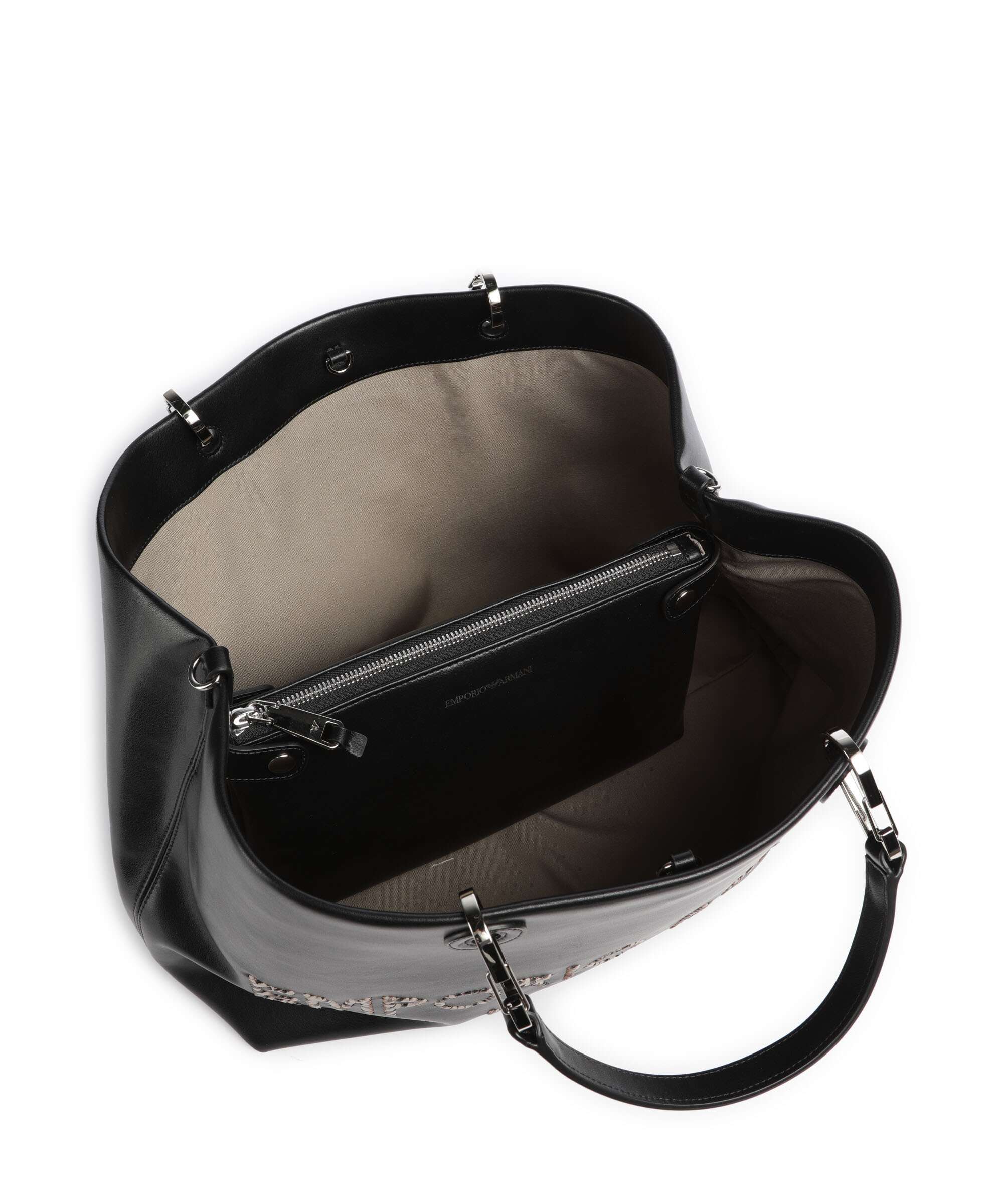 Emporio Armani My EA M Sac à main nero/cappuccino - Image 6