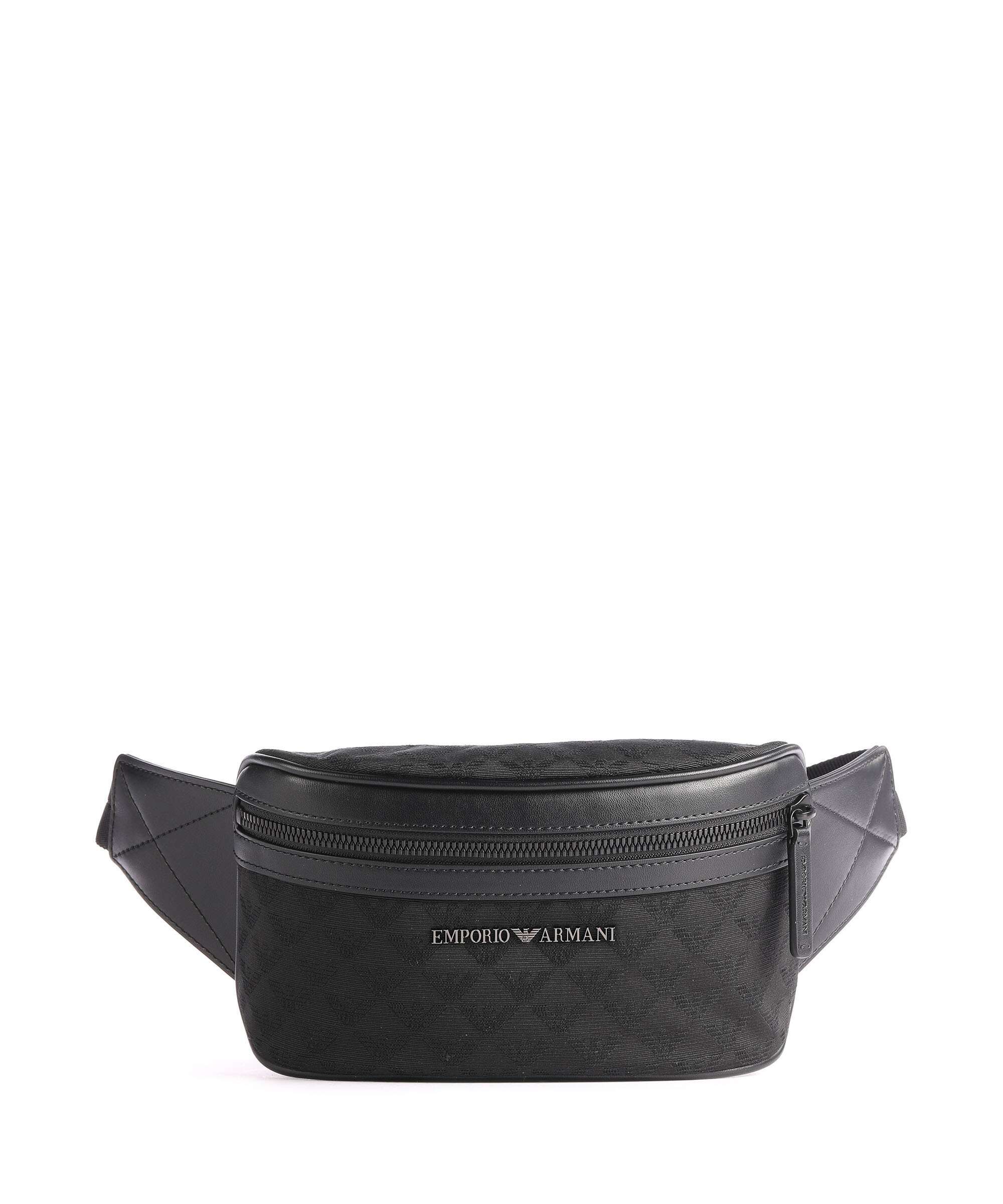 Emporio Armani Omnia Jacquard Sac banane black