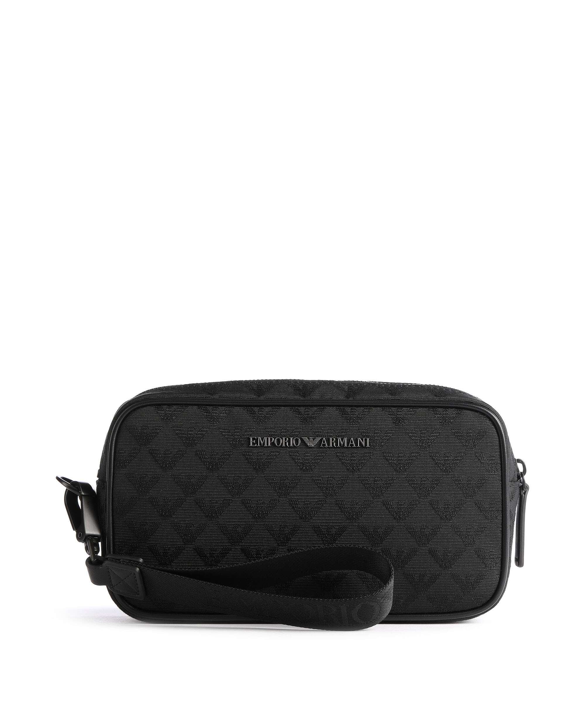 Emporio Armani Omnia Jacquard Trousse de toilette black