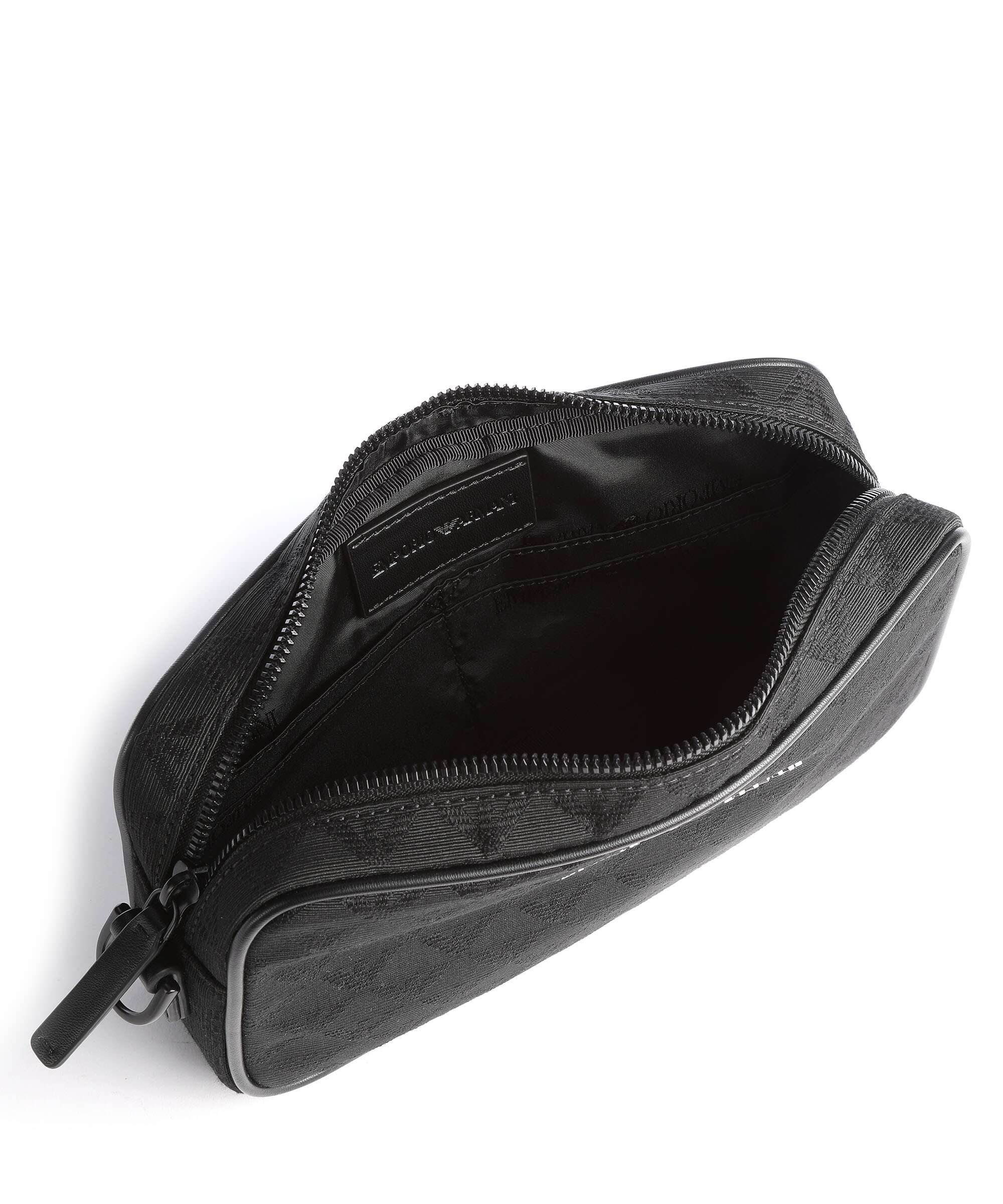Emporio Armani Omnia Jacquard Trousse de toilette black - Image 4