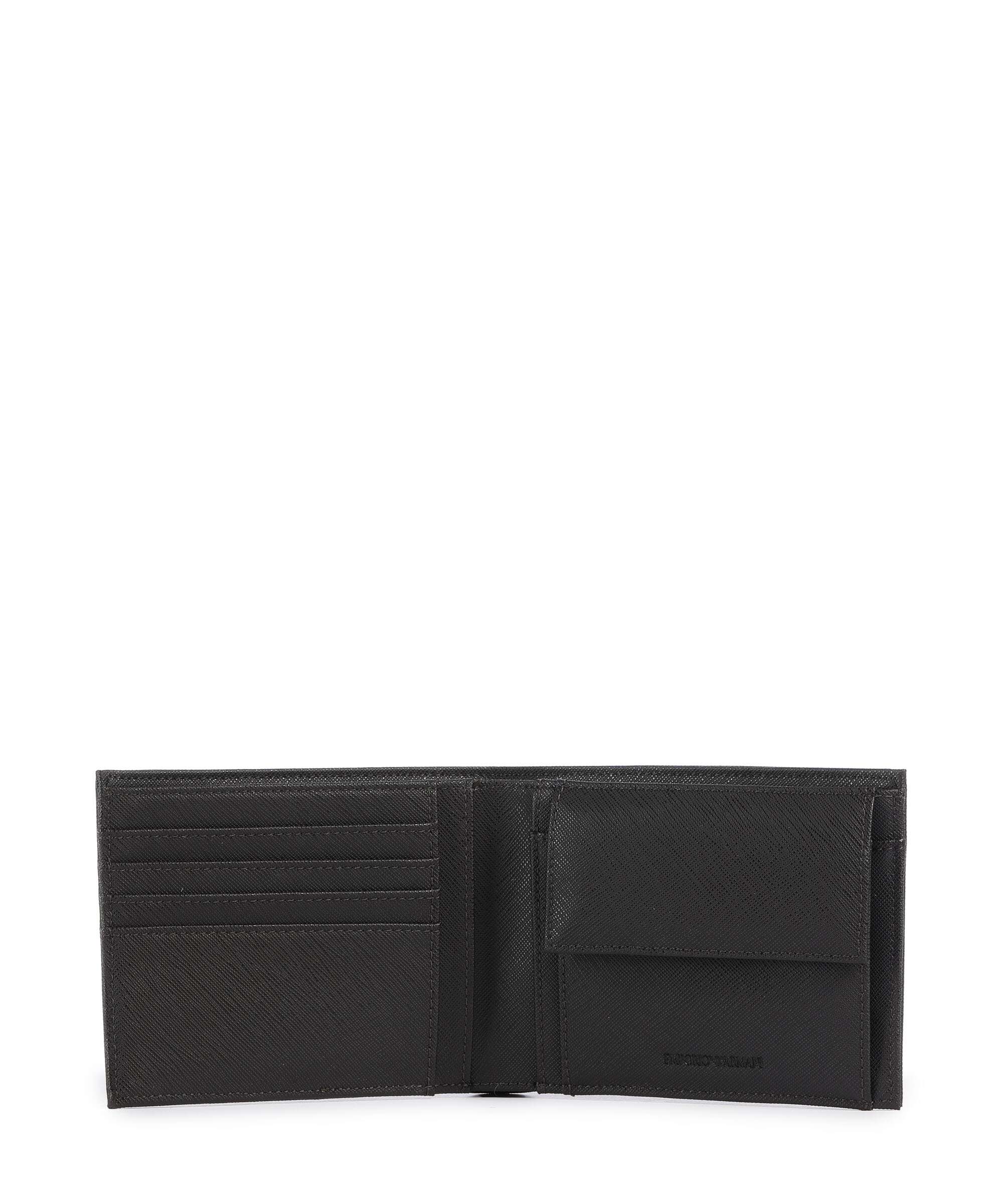 Emporio Armani Saffiano Animation Portefeuille ebony - Image 2