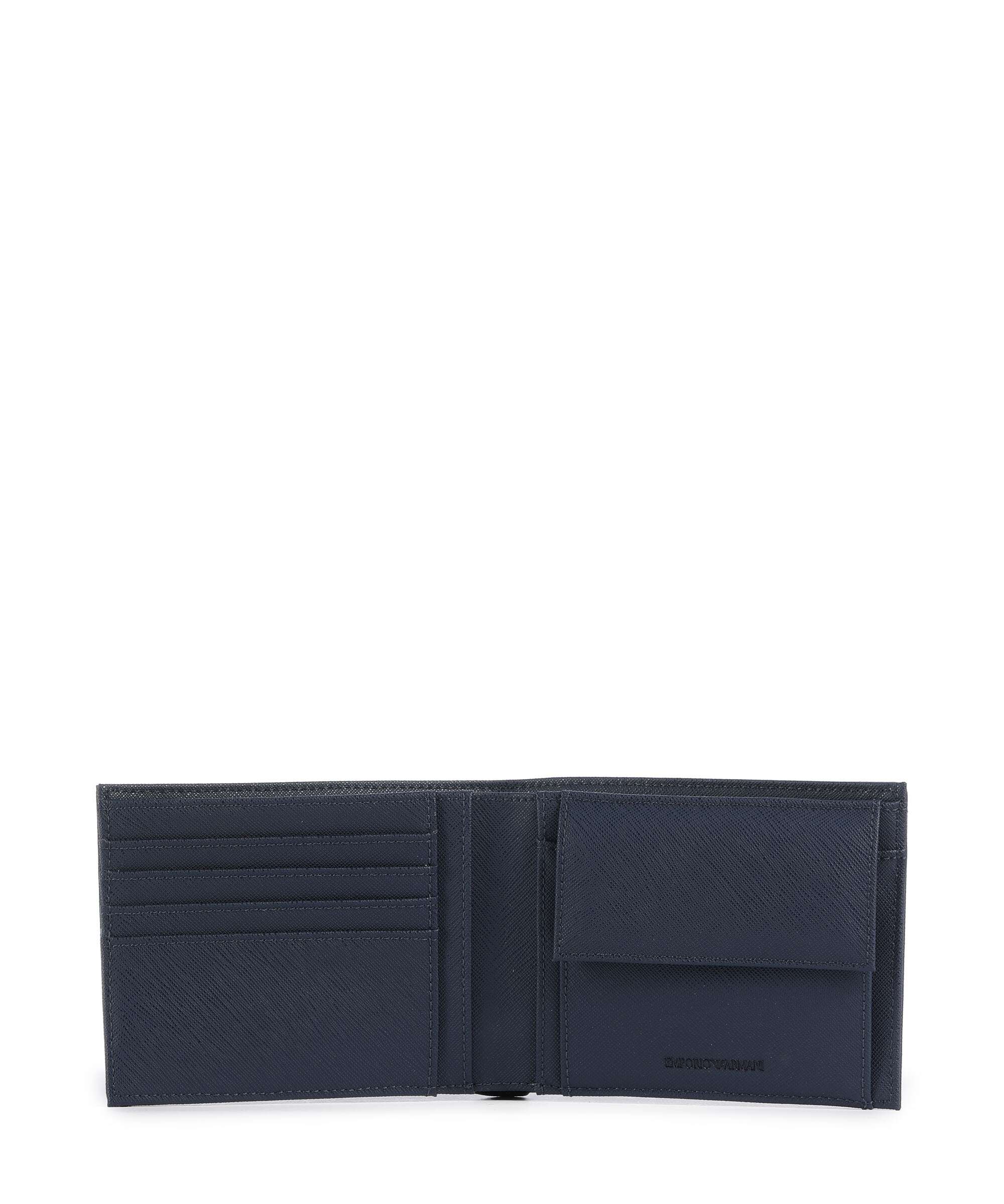 Emporio Armani Saffiano Animation Portefeuille medieval blue - Image 2