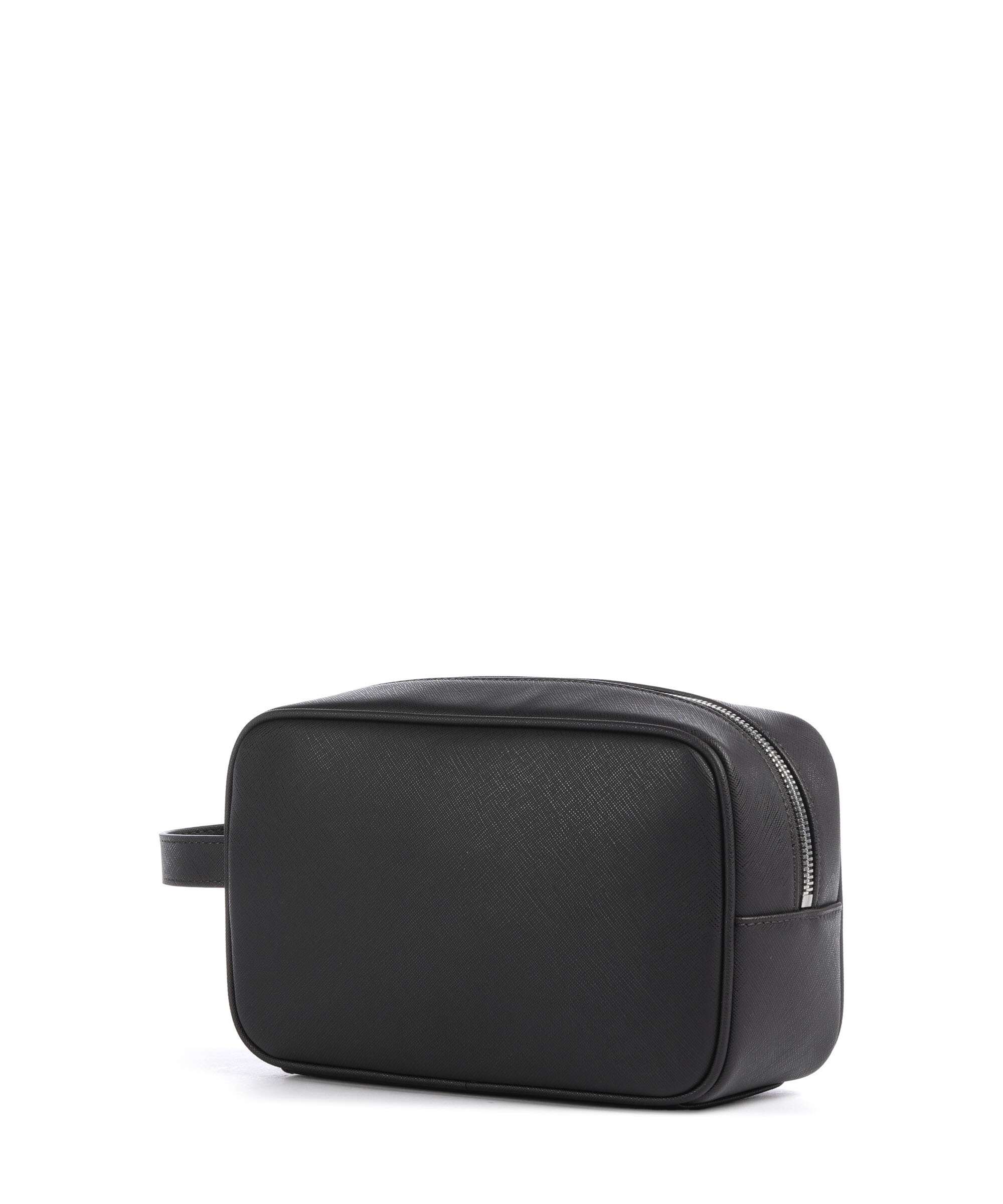 Emporio Armani Saffiano Animation Trousse de toilette ebony - Image 2