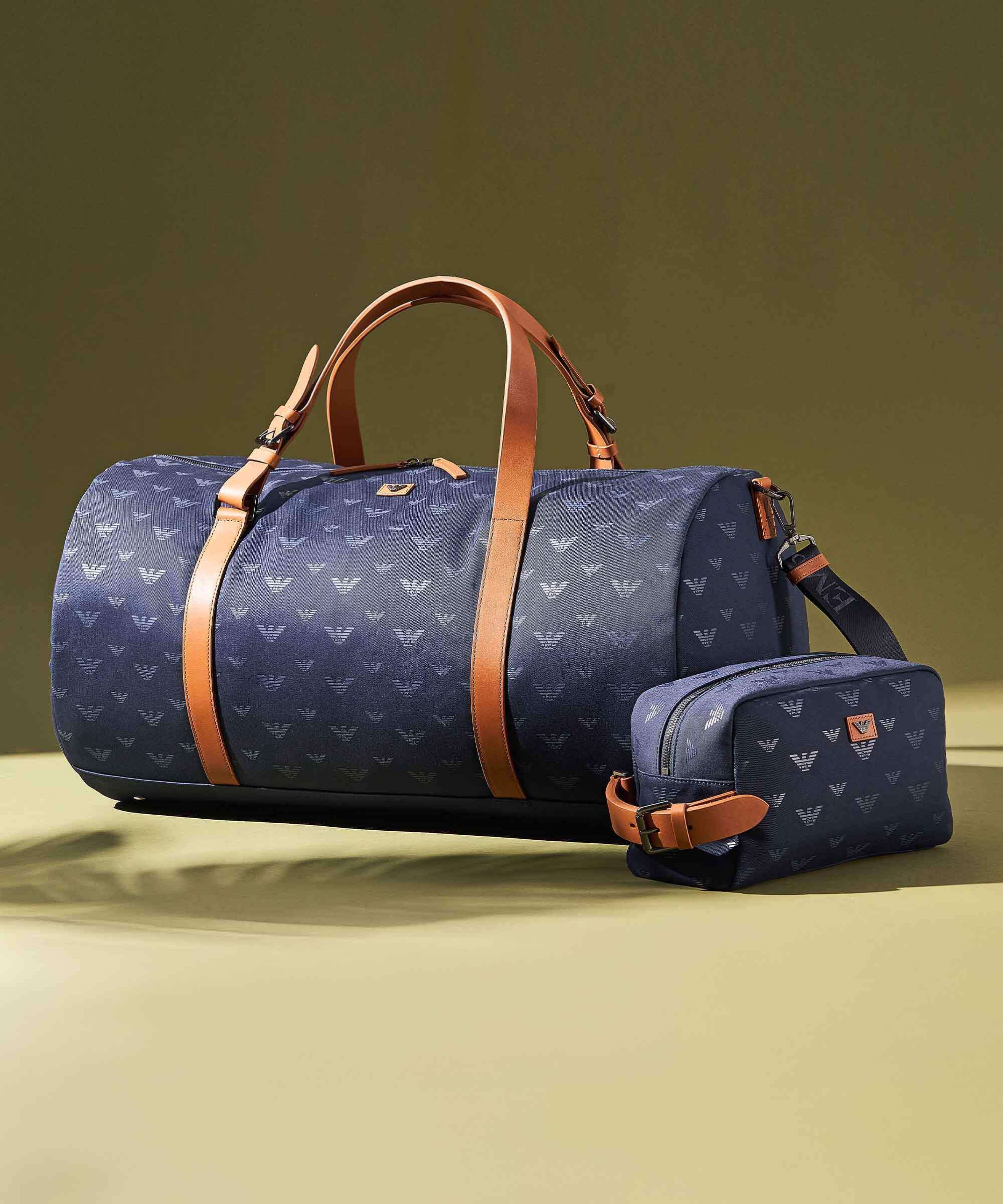 Emporio Armani Special Minorca Sac weekend blu navy - Image 6