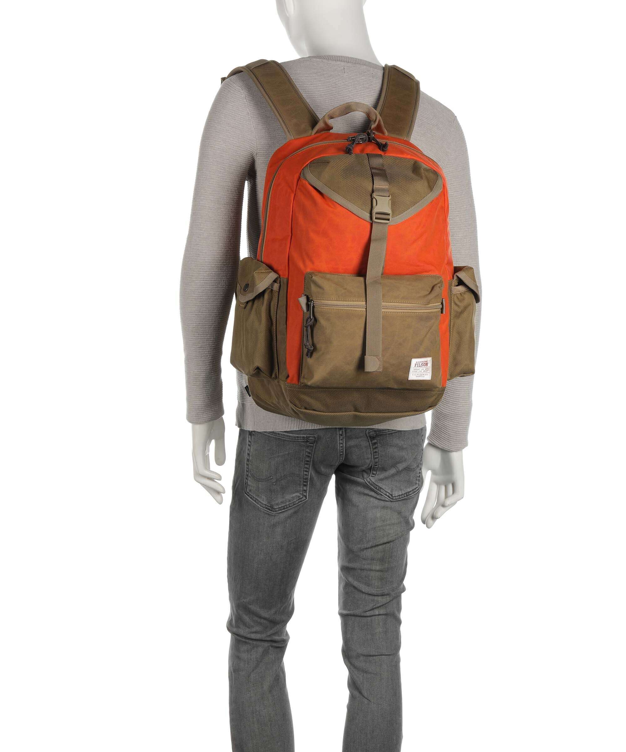 Filson Cordura Nylon Surveyor Sac à dos dark tan/flame - Image 4