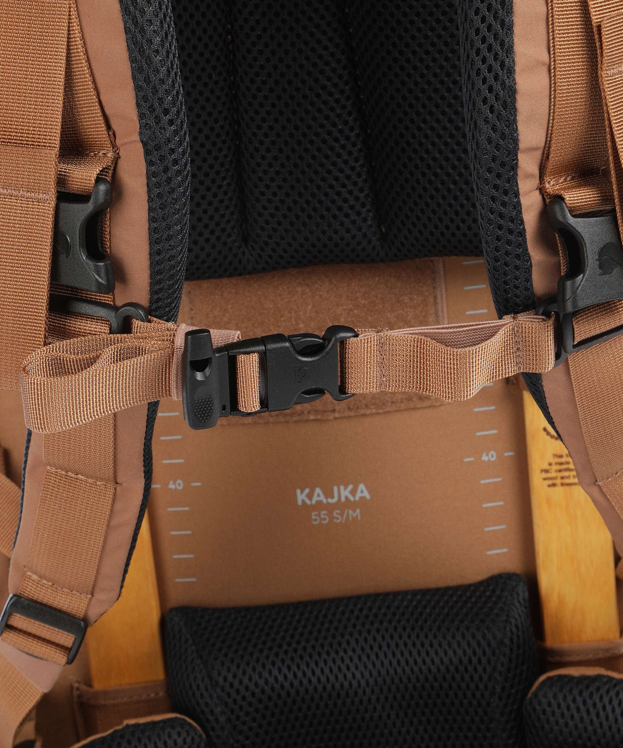 Fjällräven Kajka 55 S/M Sac à dos de trekking khaki dust - Image 3