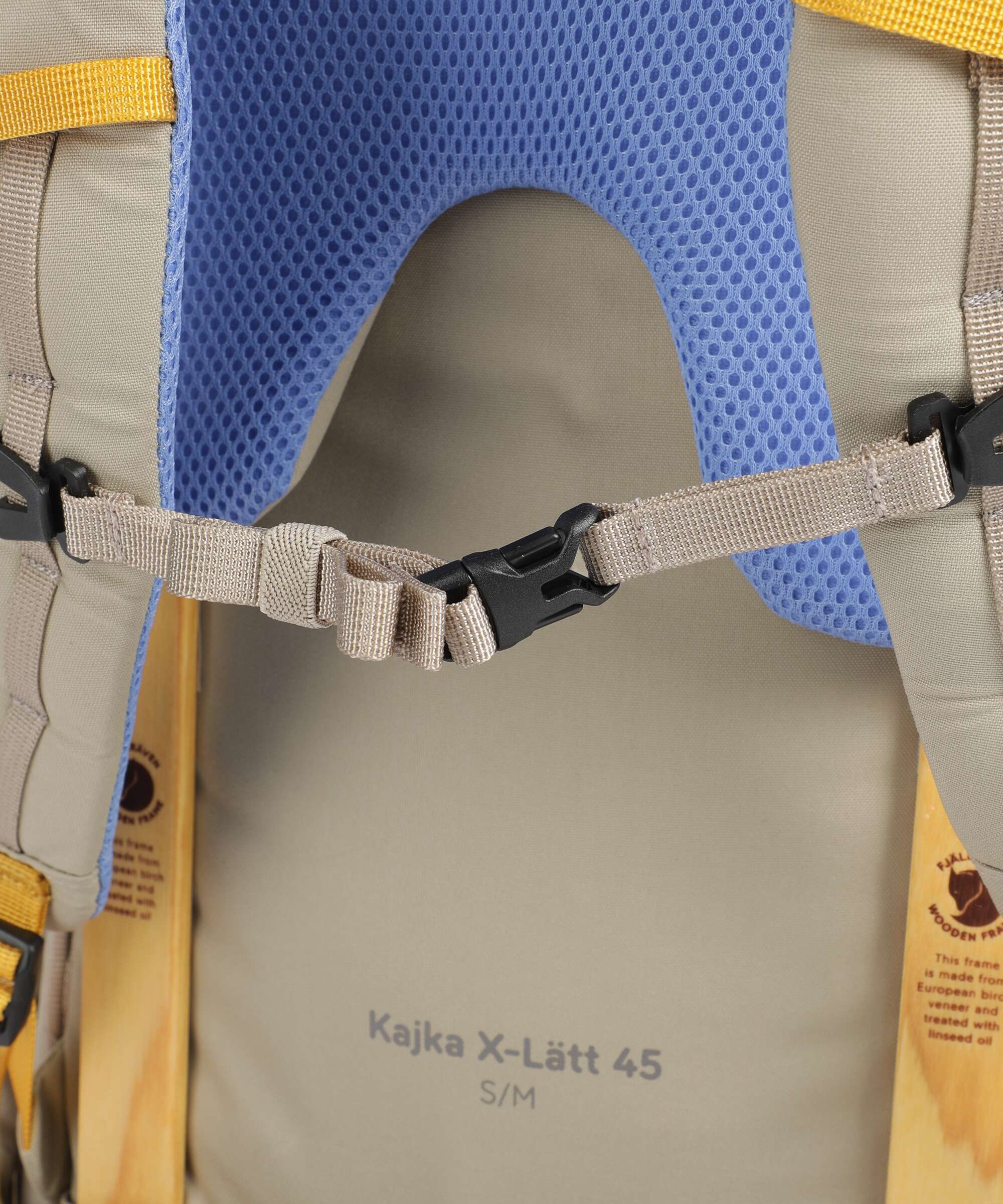 Fjällräven Kajka X-Lätt 45 S/M Sac à dos de trekking fossil - Image 4
