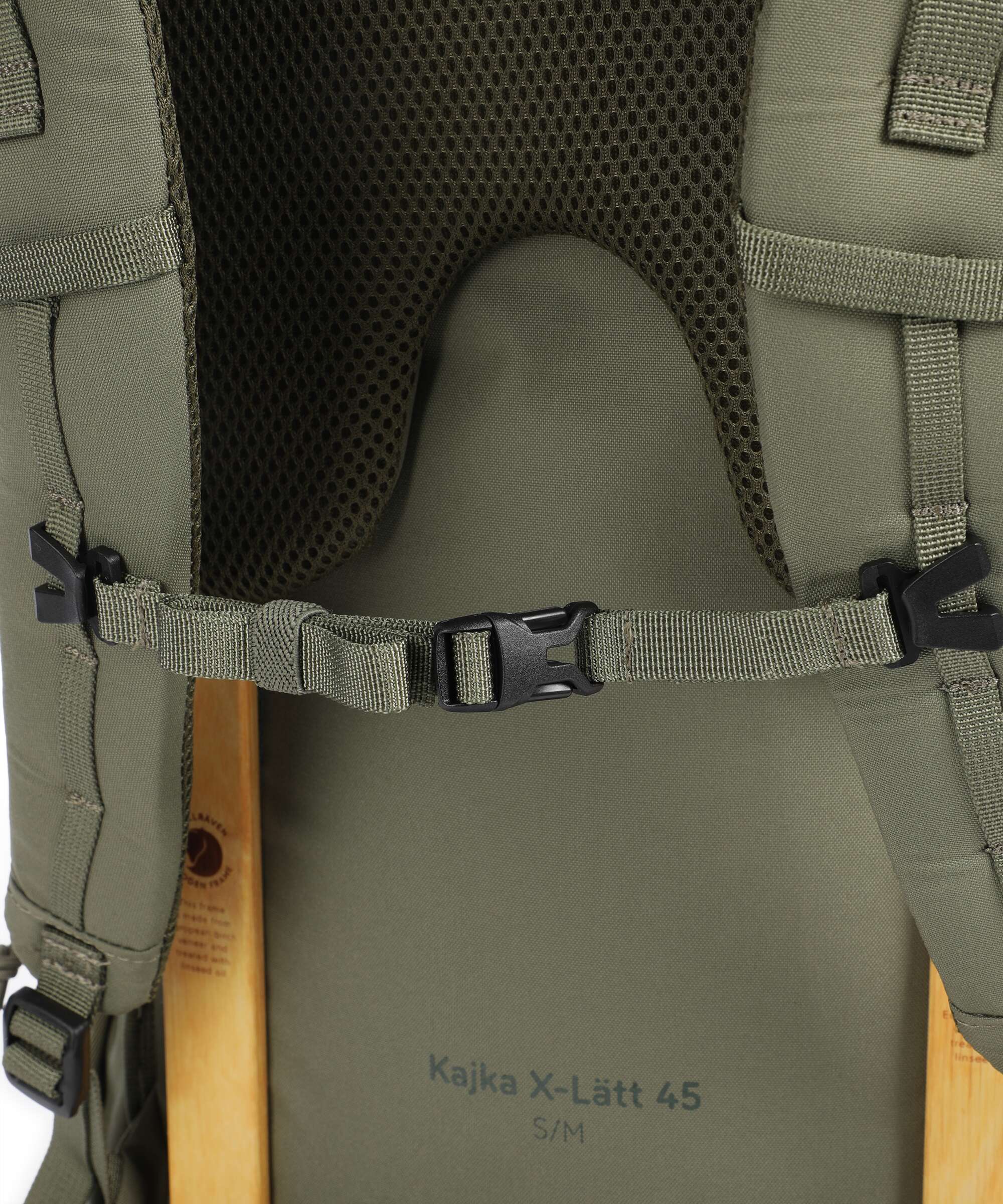 Fjällräven Kajka X-Lätt 45 S/M Sac à dos de trekking green - Image 4