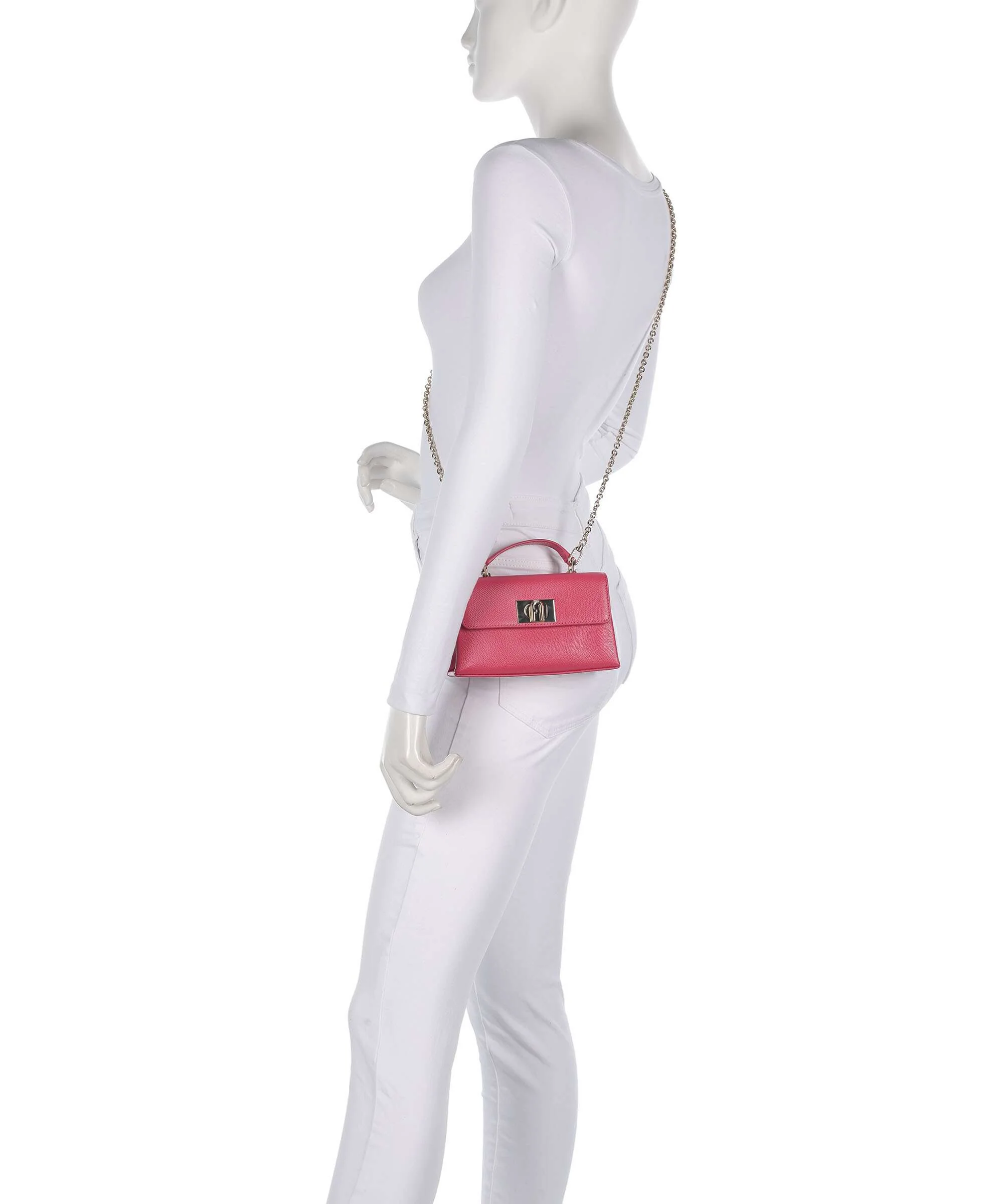 Furla 1927 Mini Sac bandoulière velvet pink - Image 3