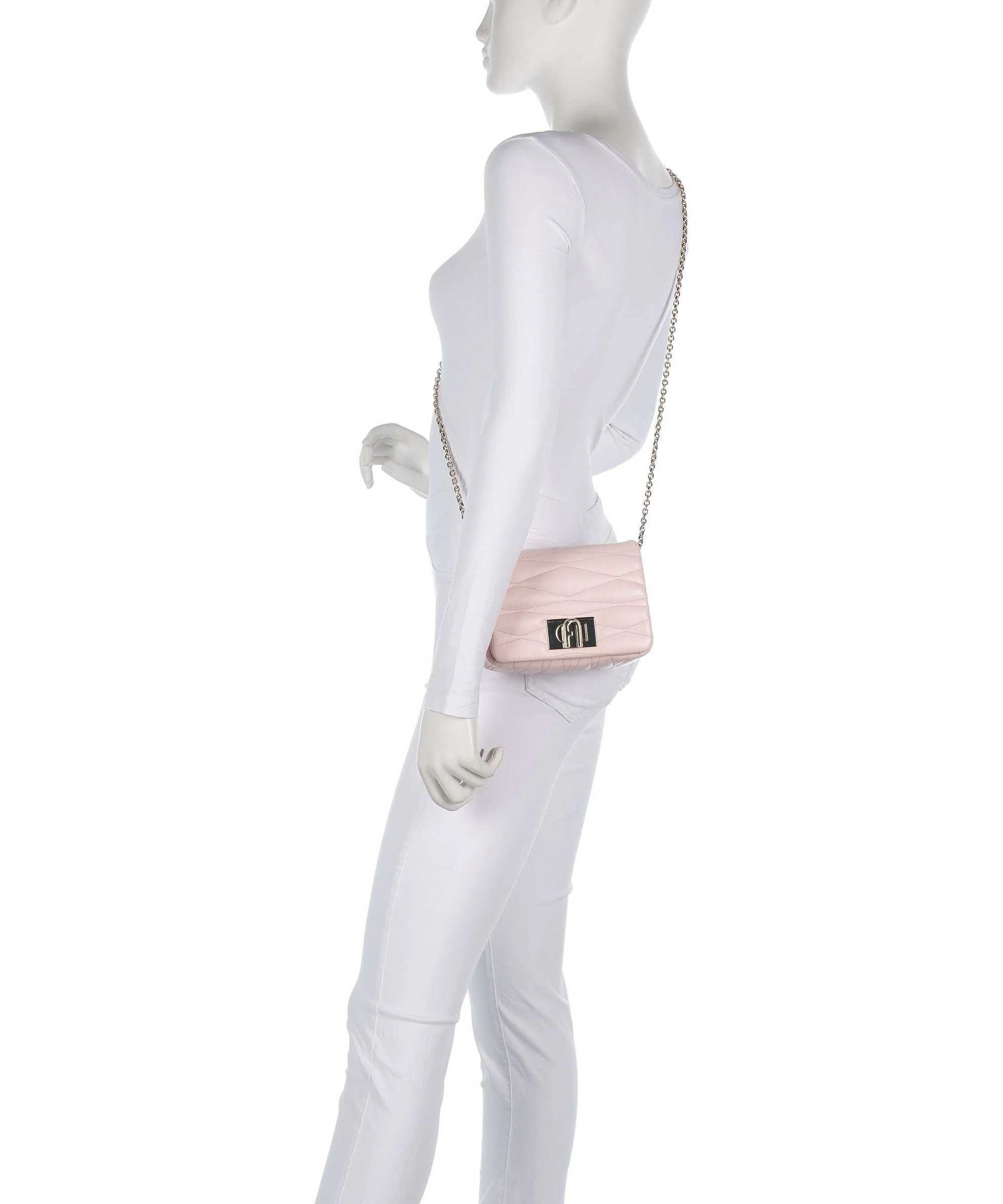 Furla 1927 Mini Soft Sac bandoulière dusty pink - Image 3