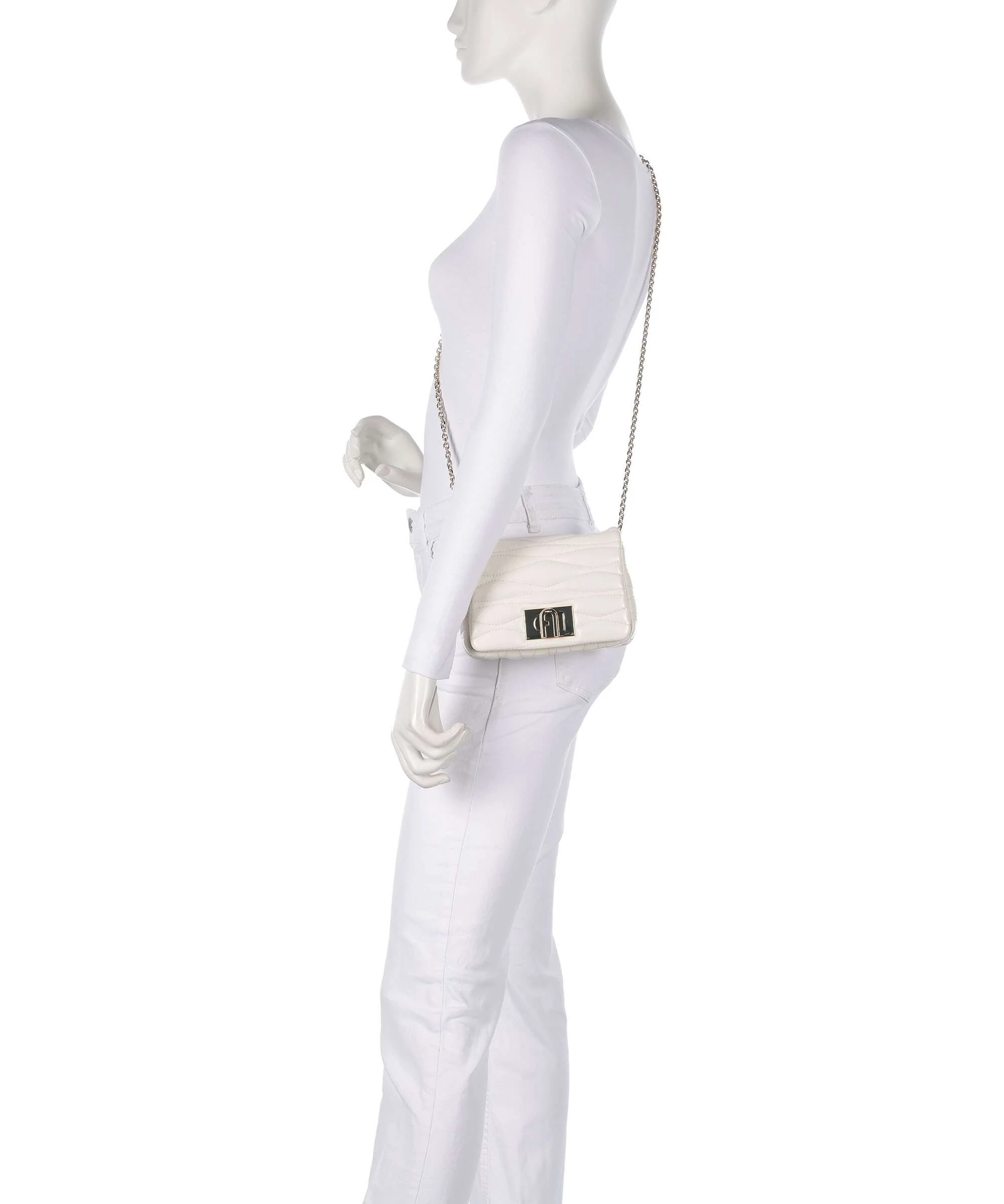 Furla 1927 Mini Soft Sac bandoulière panna - Image 3